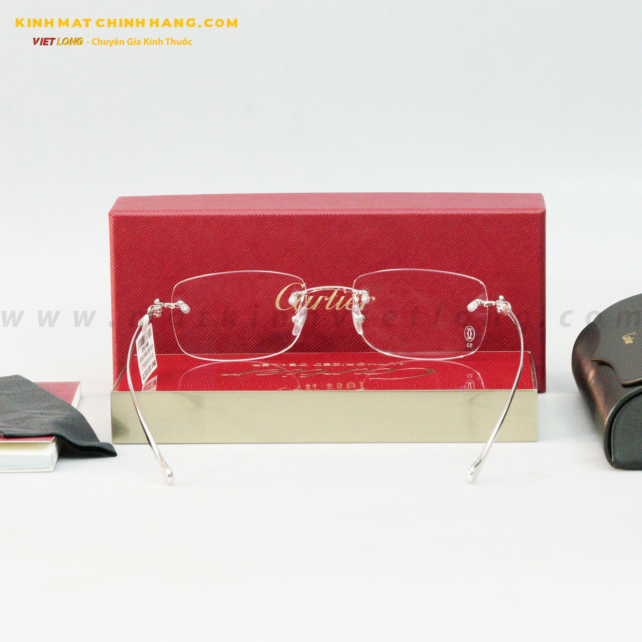 GỌNG KÍNH CARTIER CT0063O-001 53-18