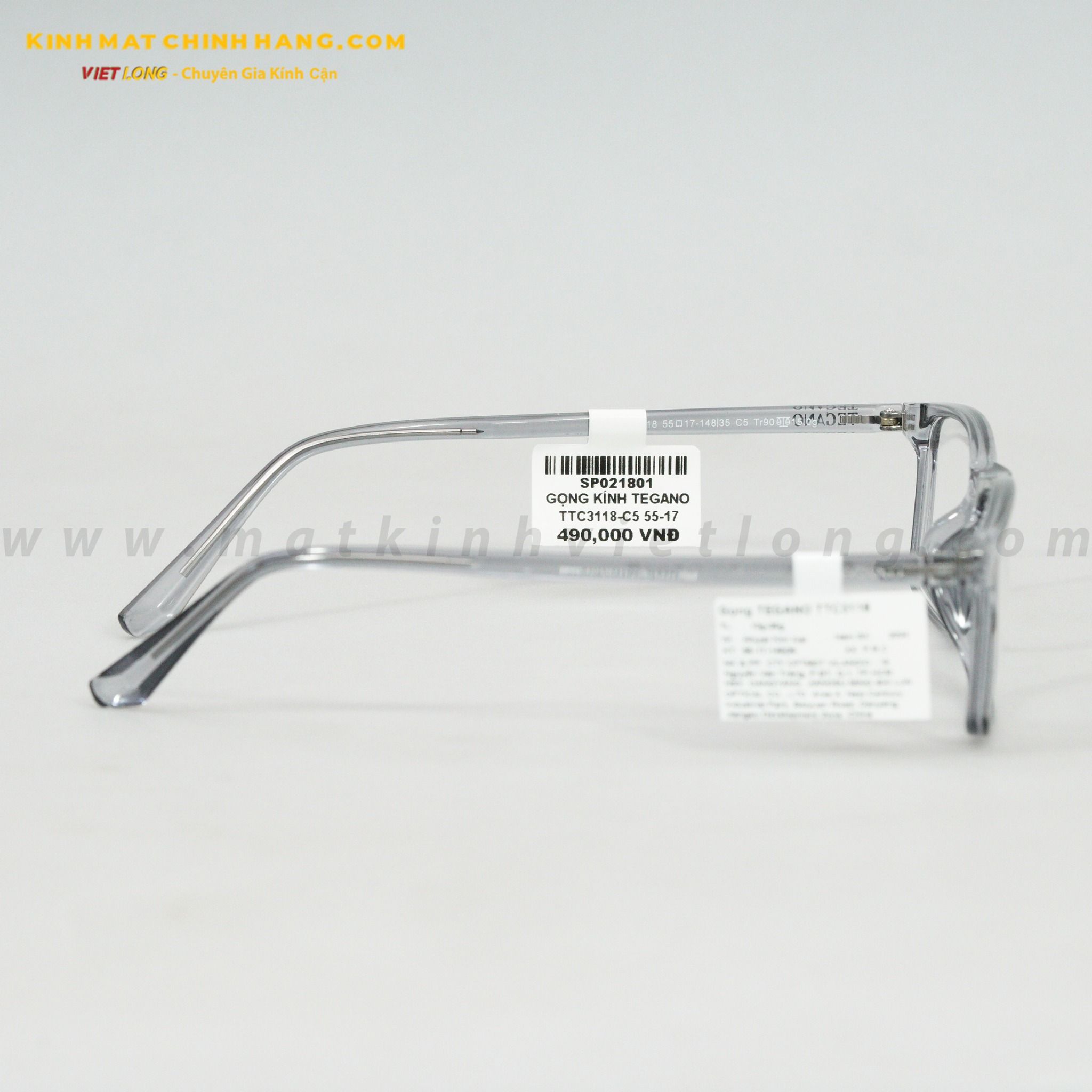 GỌNG KÍNH TEGANO TTC3118-C5 55-17