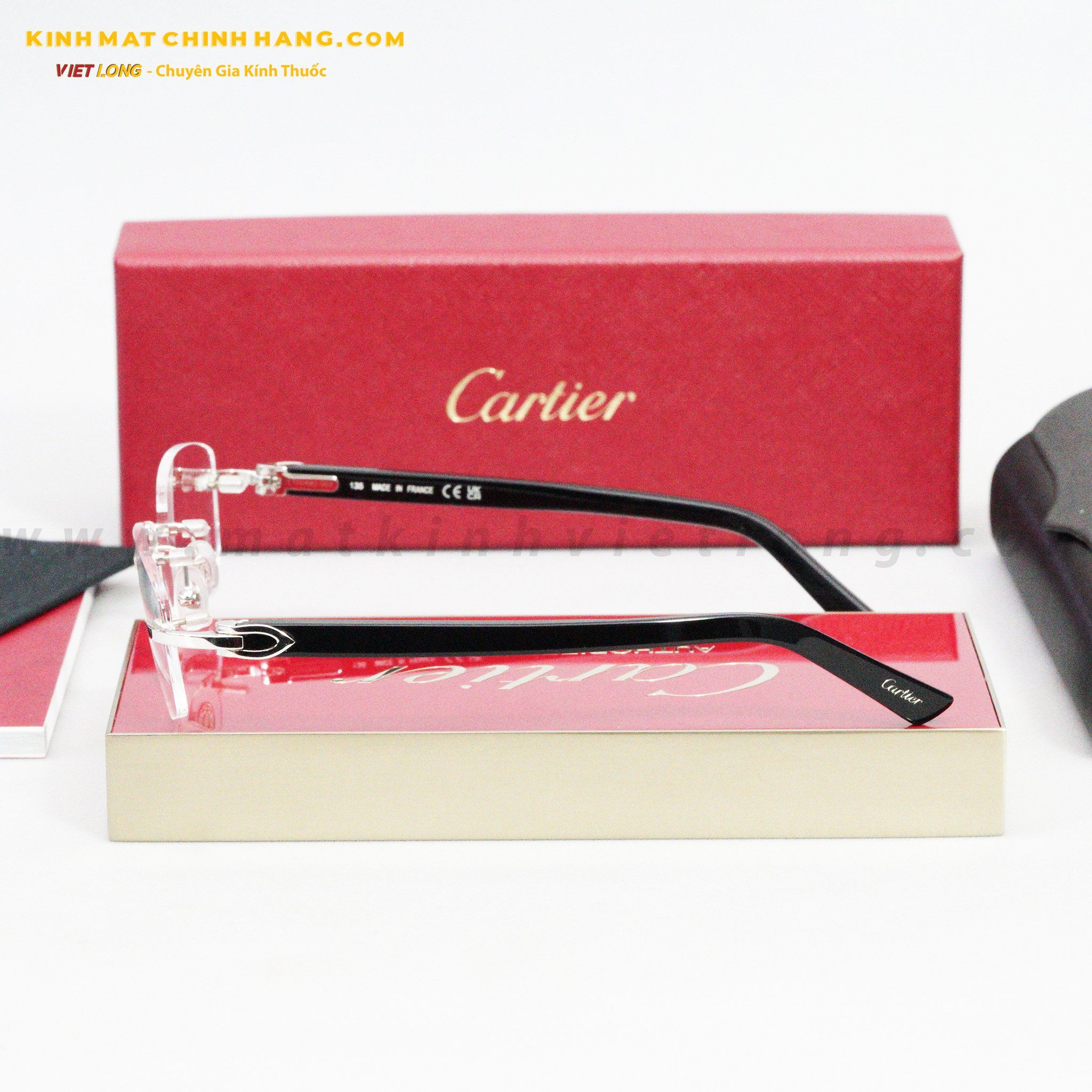 GỌNG KÍNH CARTIER T8101078-CT0048O-003 53-16