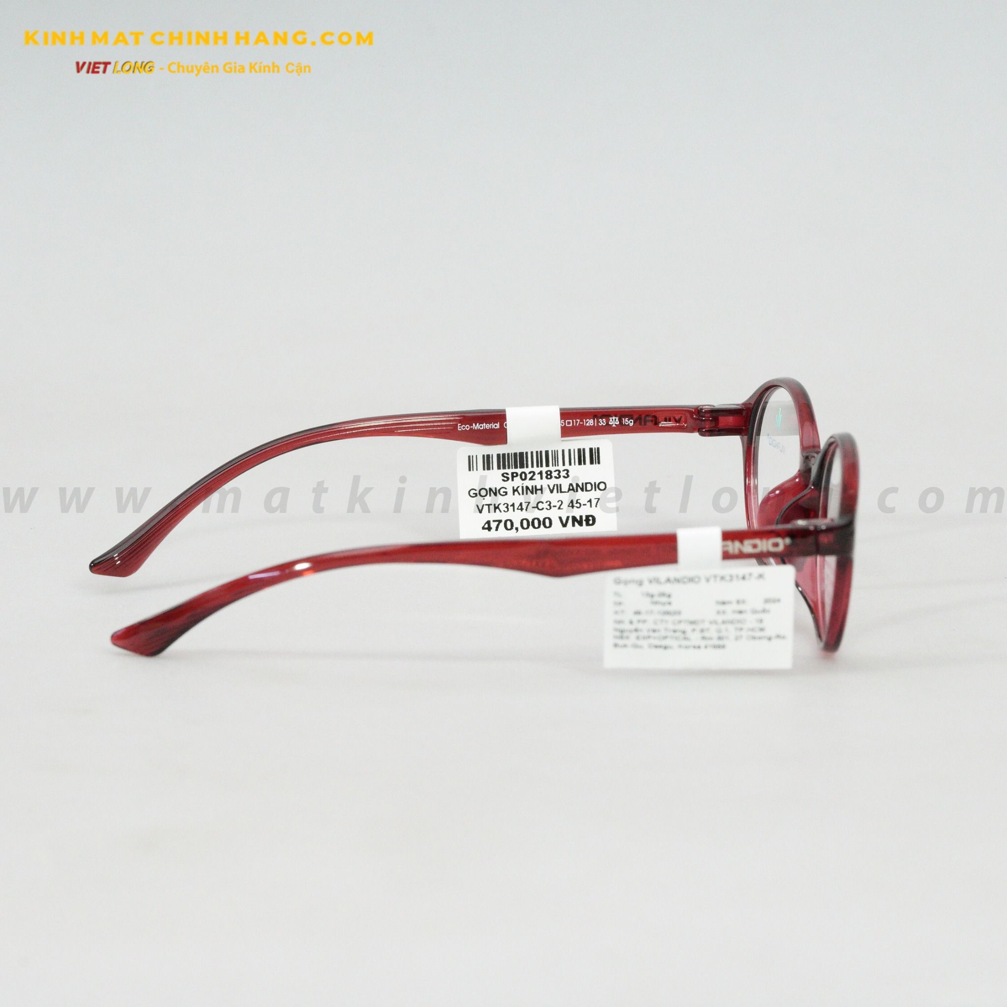 GỌNG KÍNH VILANDIO VTK3147-C3-2 45-17