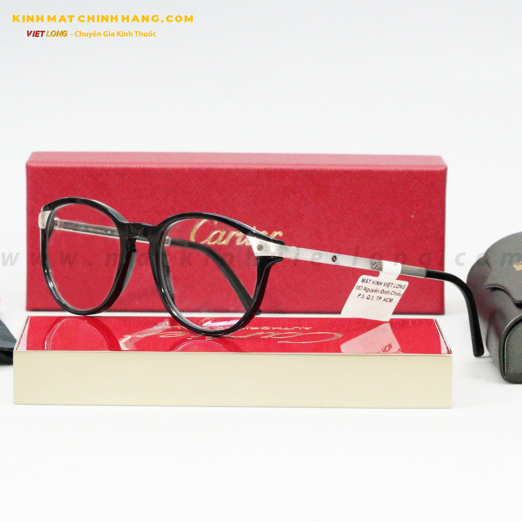 GỌNG KÍNH CARTIER CT0082O-001 50-19