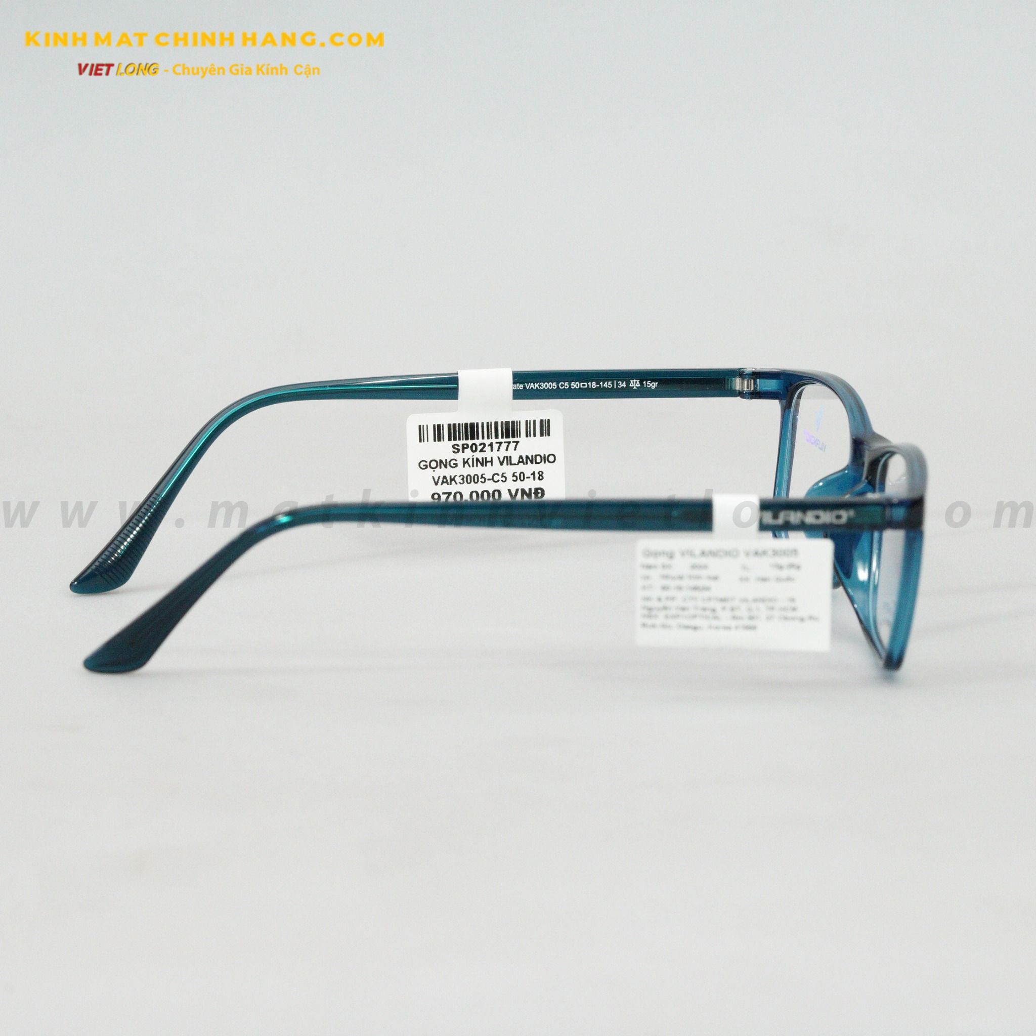 GỌNG KÍNH VILANDIO VAK3005-C5 50-18