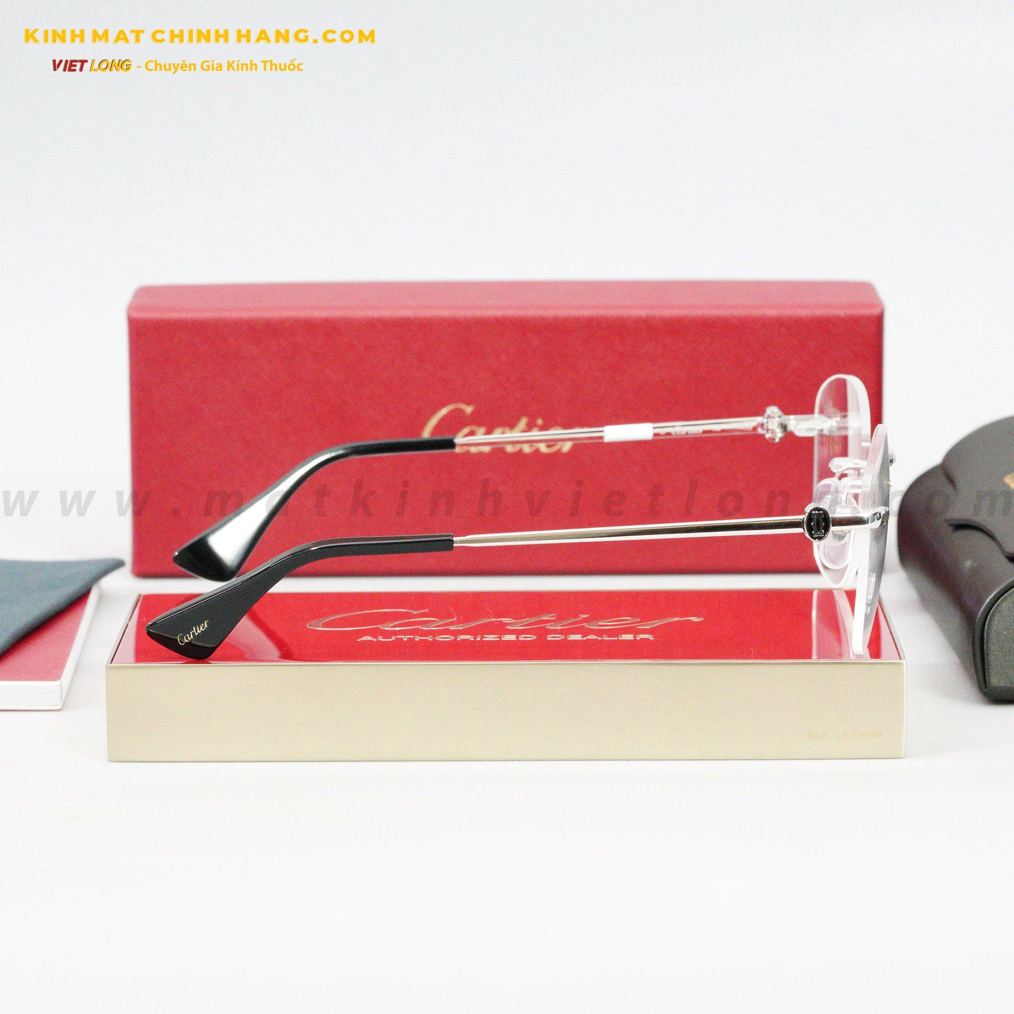 GỌNG KÍNH CARTIER CT0414O-002 56-18