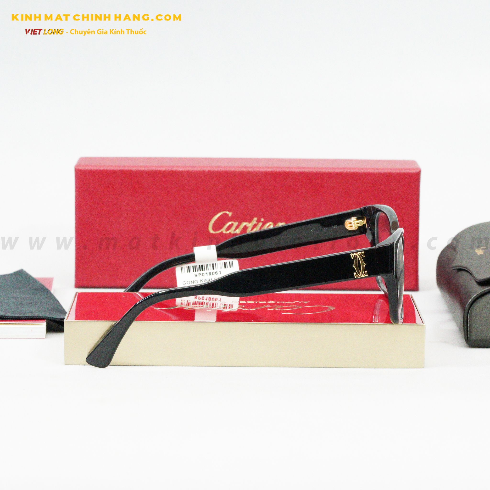 GỌNG KÍNH CARTIER CT0316O-001 52-18