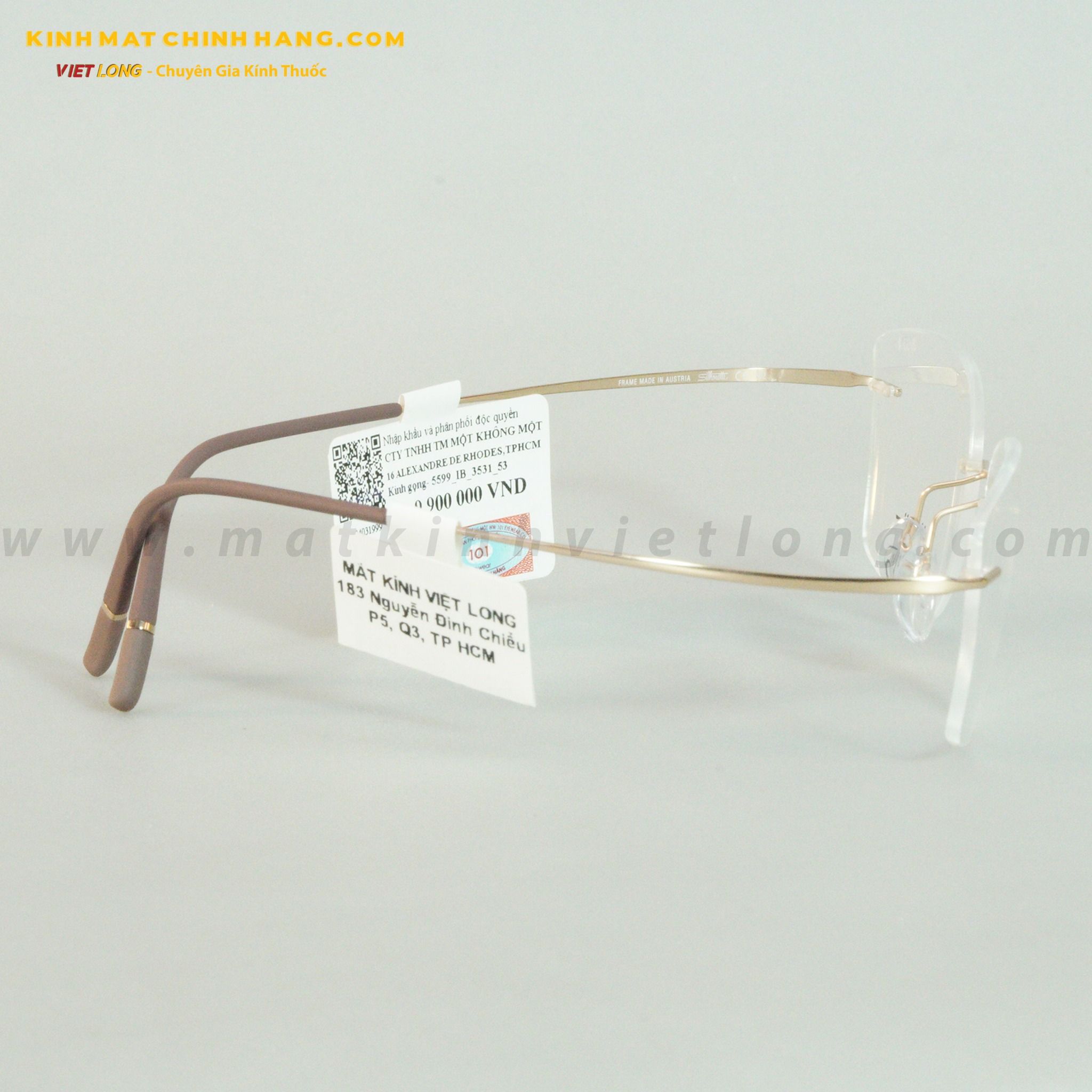 GỌNG KÍNH SILHOUETTE 5599-1B-3531 53-19