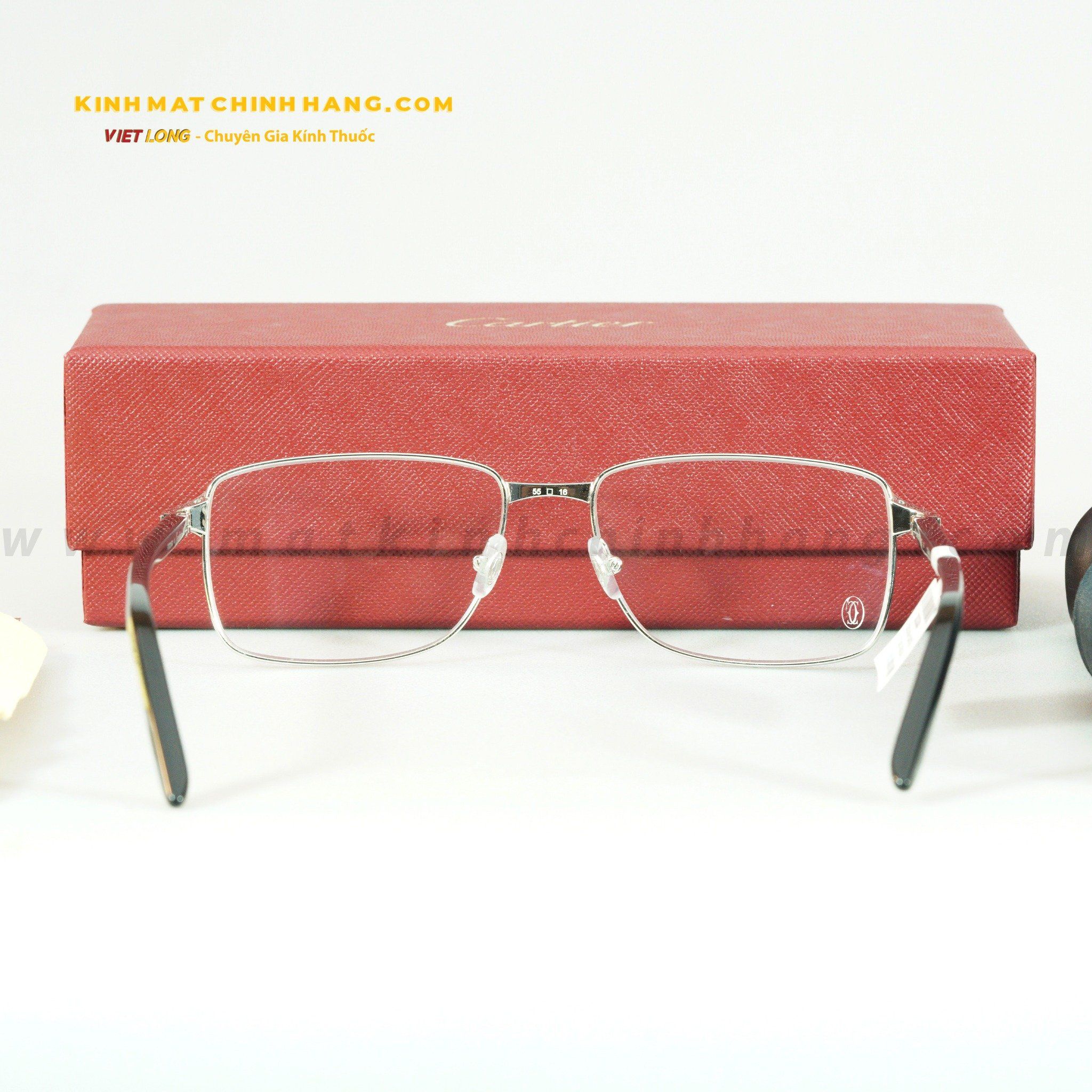 GỌNG KÍNH CARTIER CT0040O-008 55-16