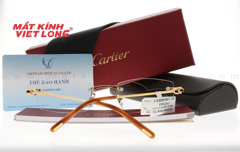  GỌNG KÍNH CARTIER T8100685-C20A85G 