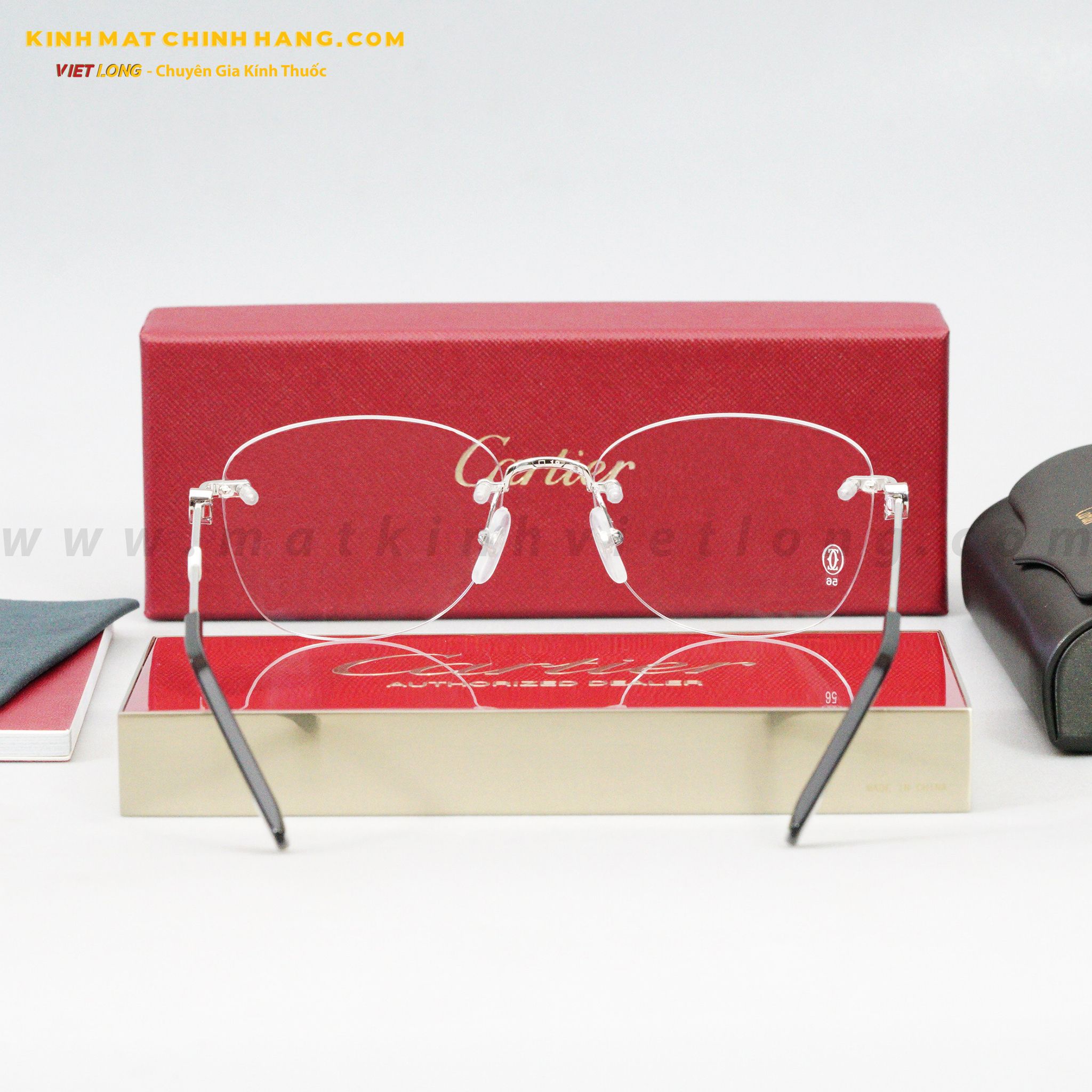 GỌNG KÍNH CARTIER CT0414O-002 56-18