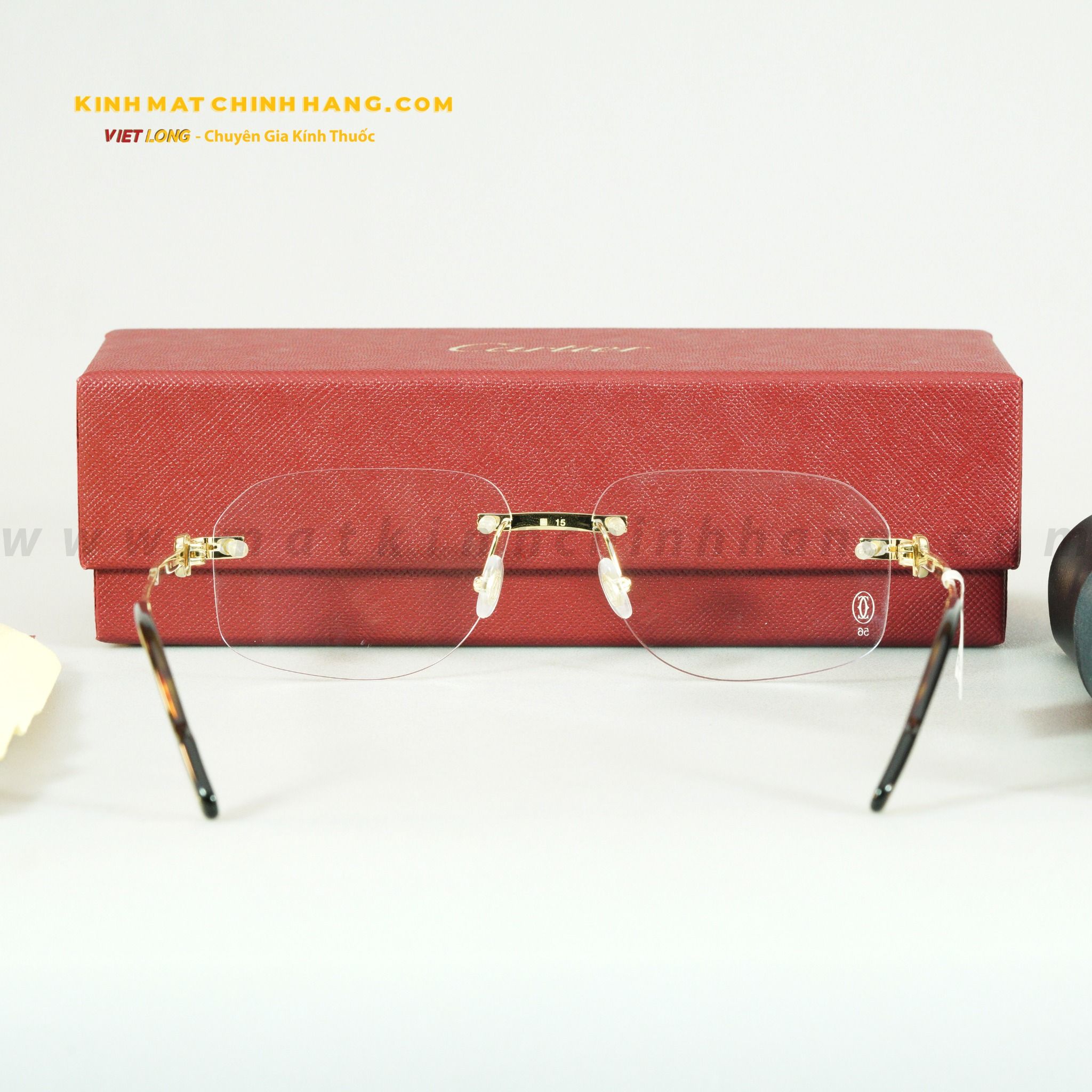 GỌNG KÍNH CARTIER CT02840-002 56-15
