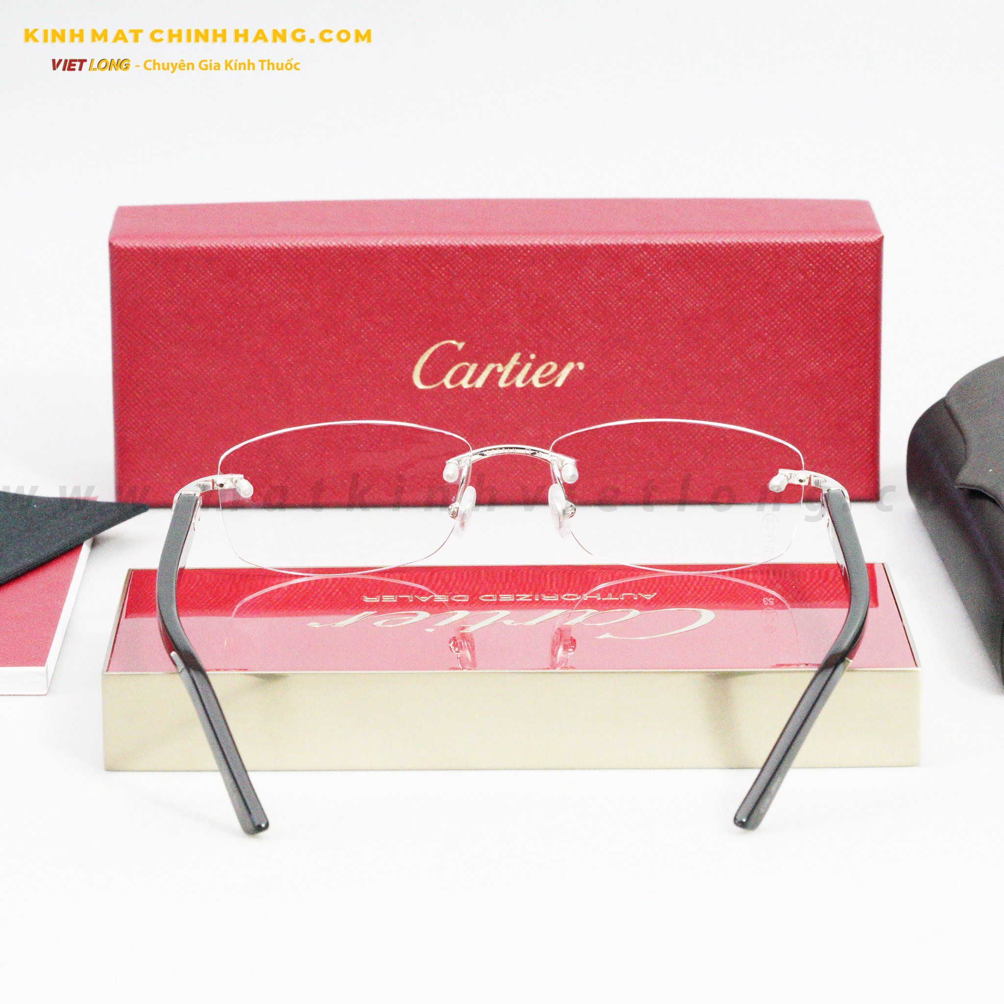 GỌNG KÍNH CARTIER T8101078-CT0048O-003 53-16