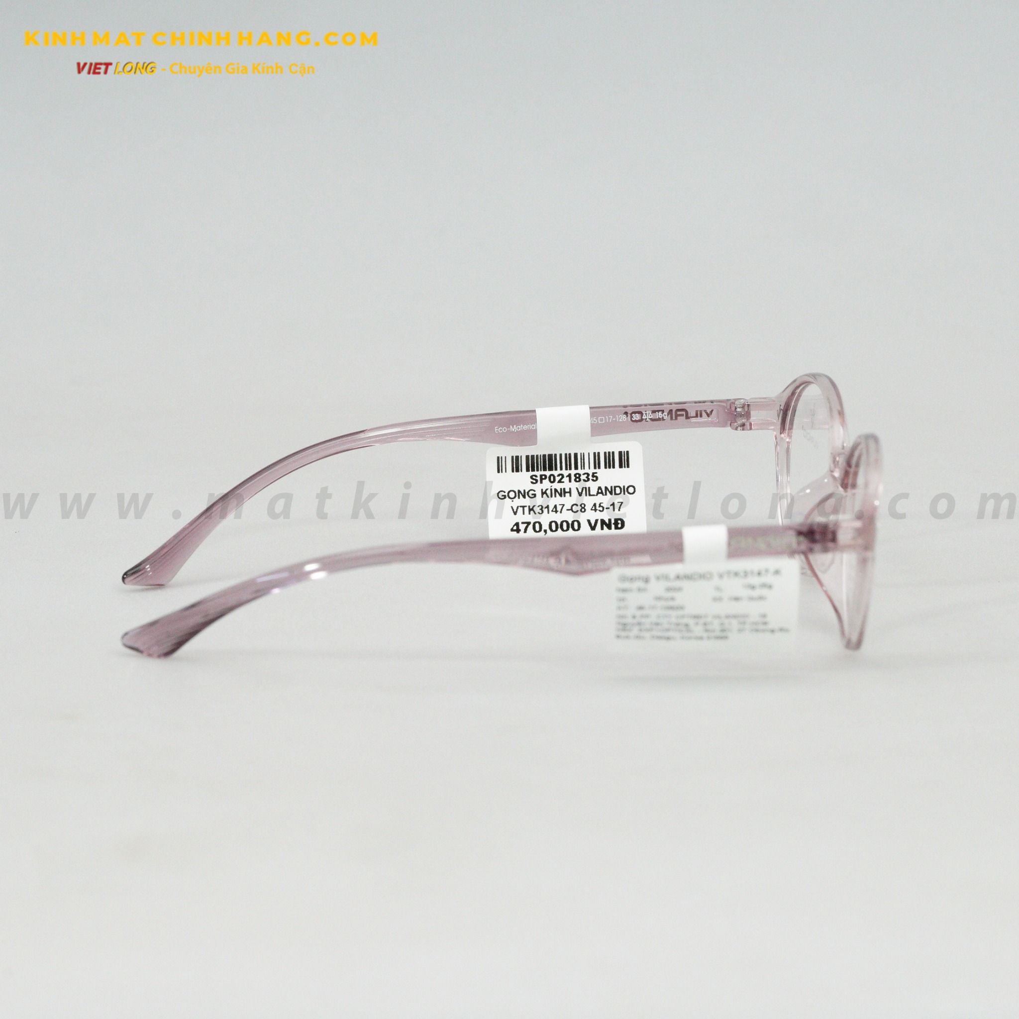 GỌNG KÍNH VILANDIO VTK3147-C8 45-17