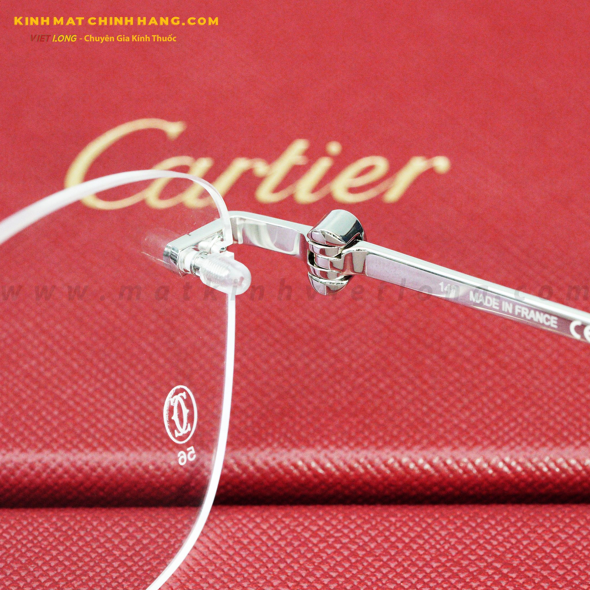 GỌNG KÍNH CARTIER CT0414O-002 56-18