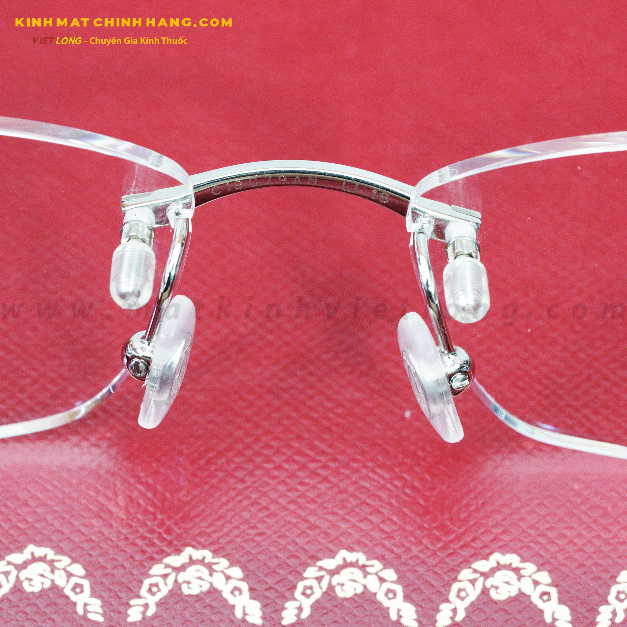 GỌNG KÍNH CARTIER T8101078-CT0048O-003 53-16