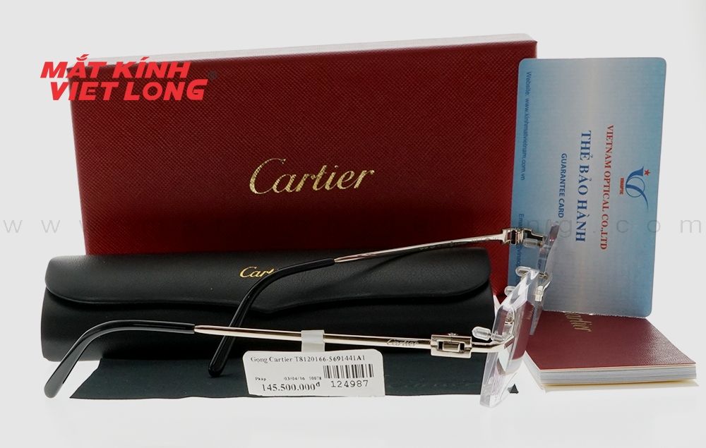  GỌNG KÍNH CARTIER T8120166-5691441A1 