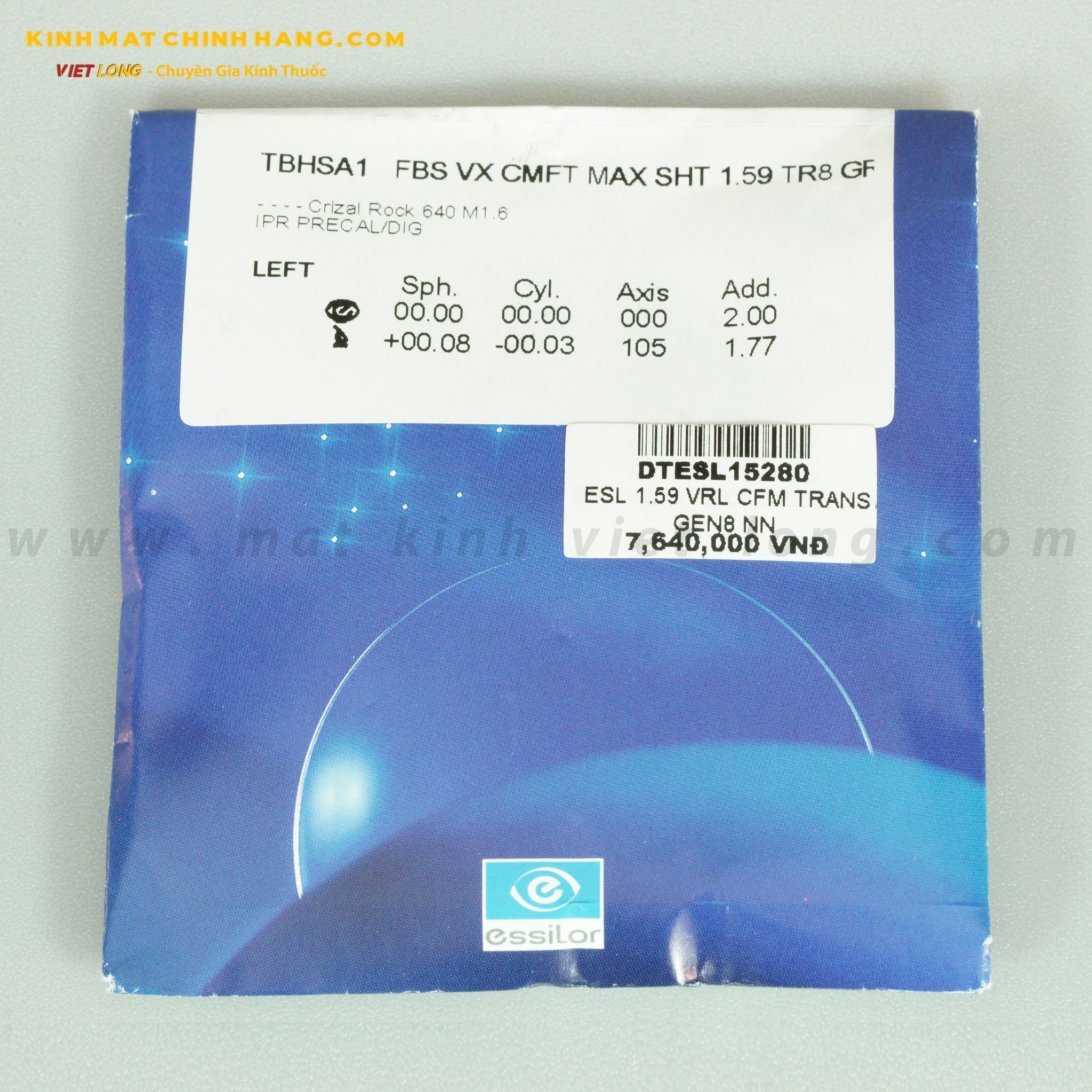 ĐA TRÒNG ESL 1.59 VRL CFM TRANS GEN8 NN