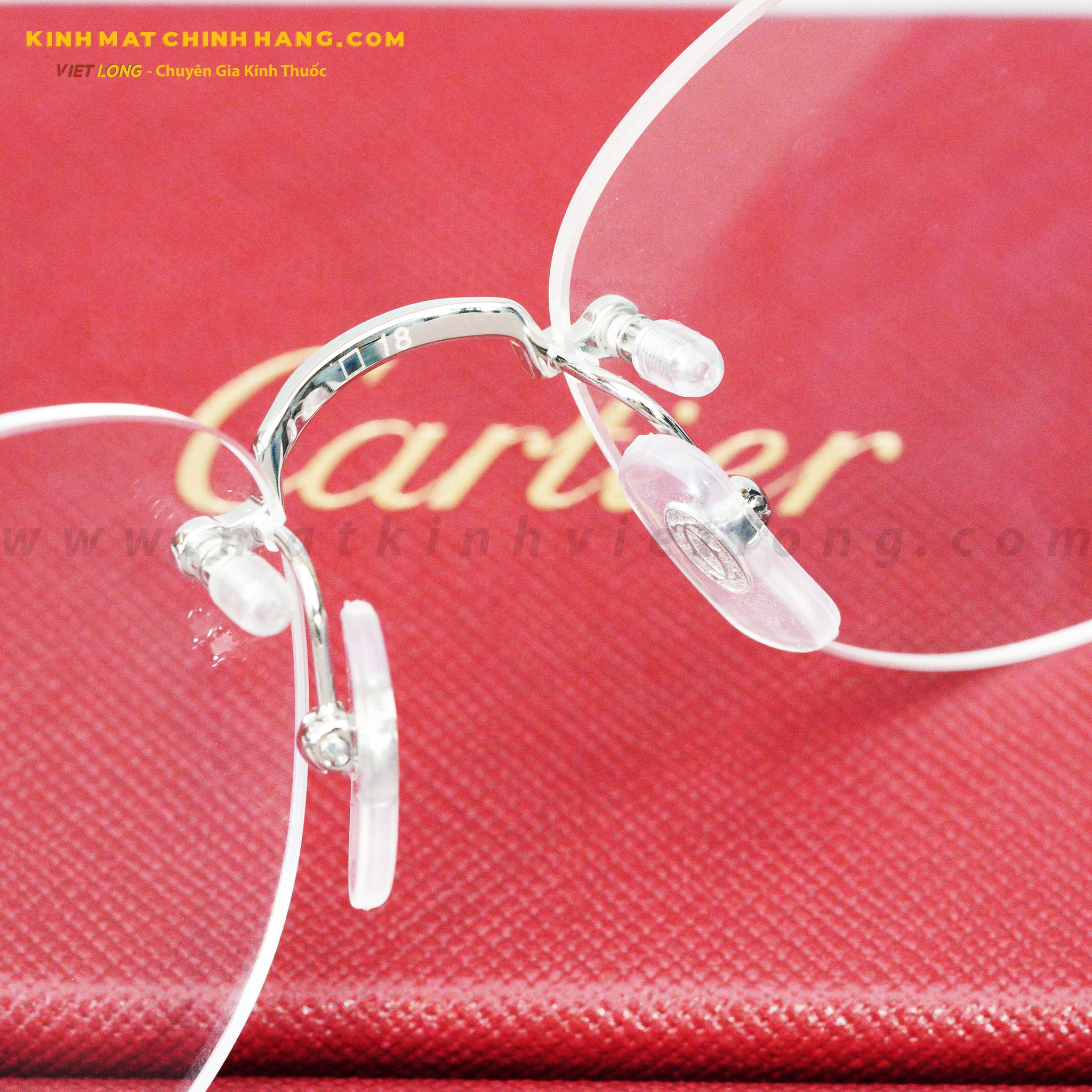 GỌNG KÍNH CARTIER CT0414O-002 56-18