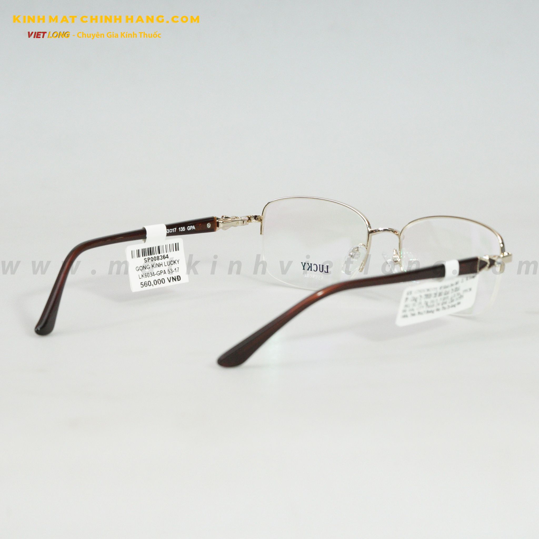 GỌNG KÍNH LUCKY LK6034-GPA 53-17