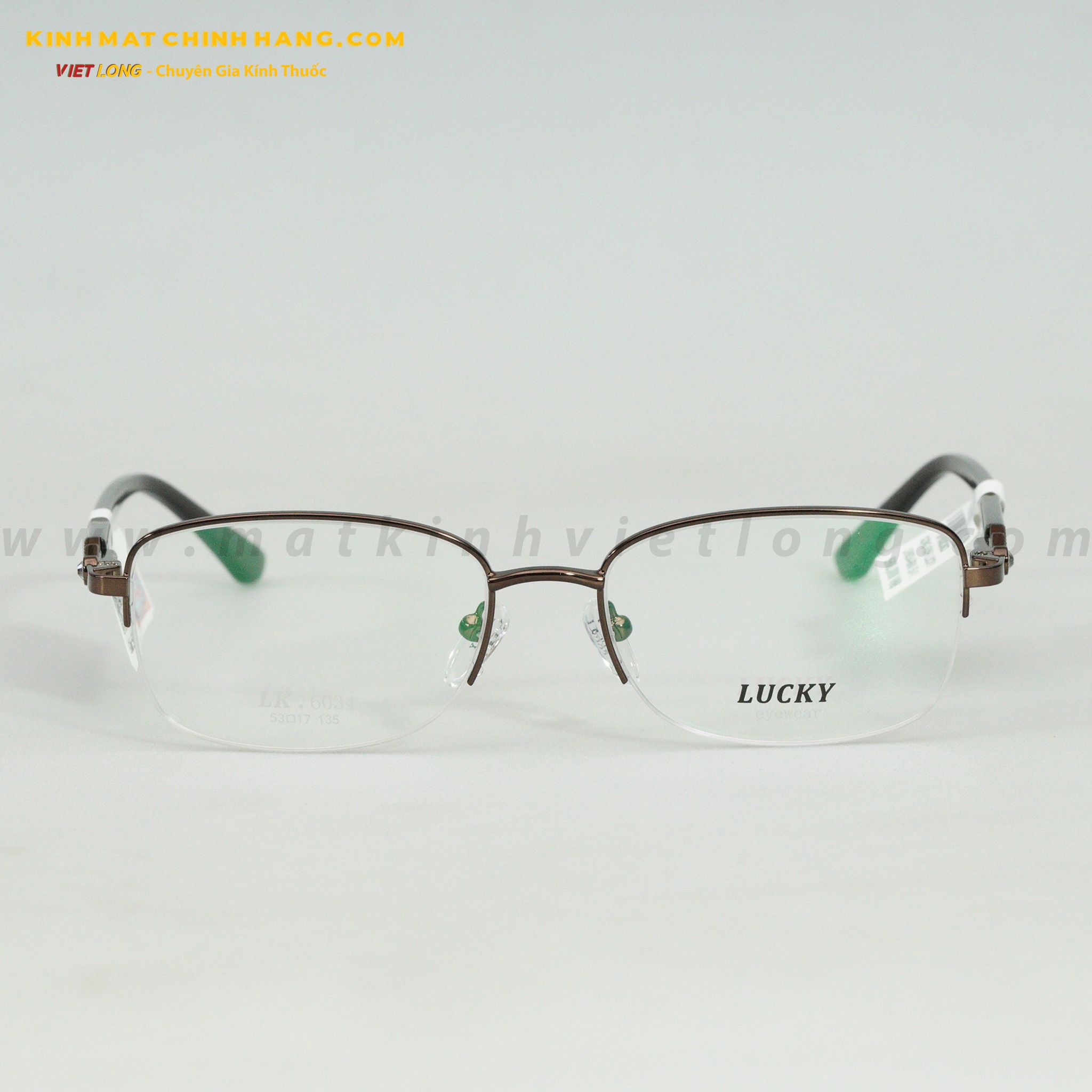 GỌNG KÍNH LUCKY LK6034-BRA 53-17