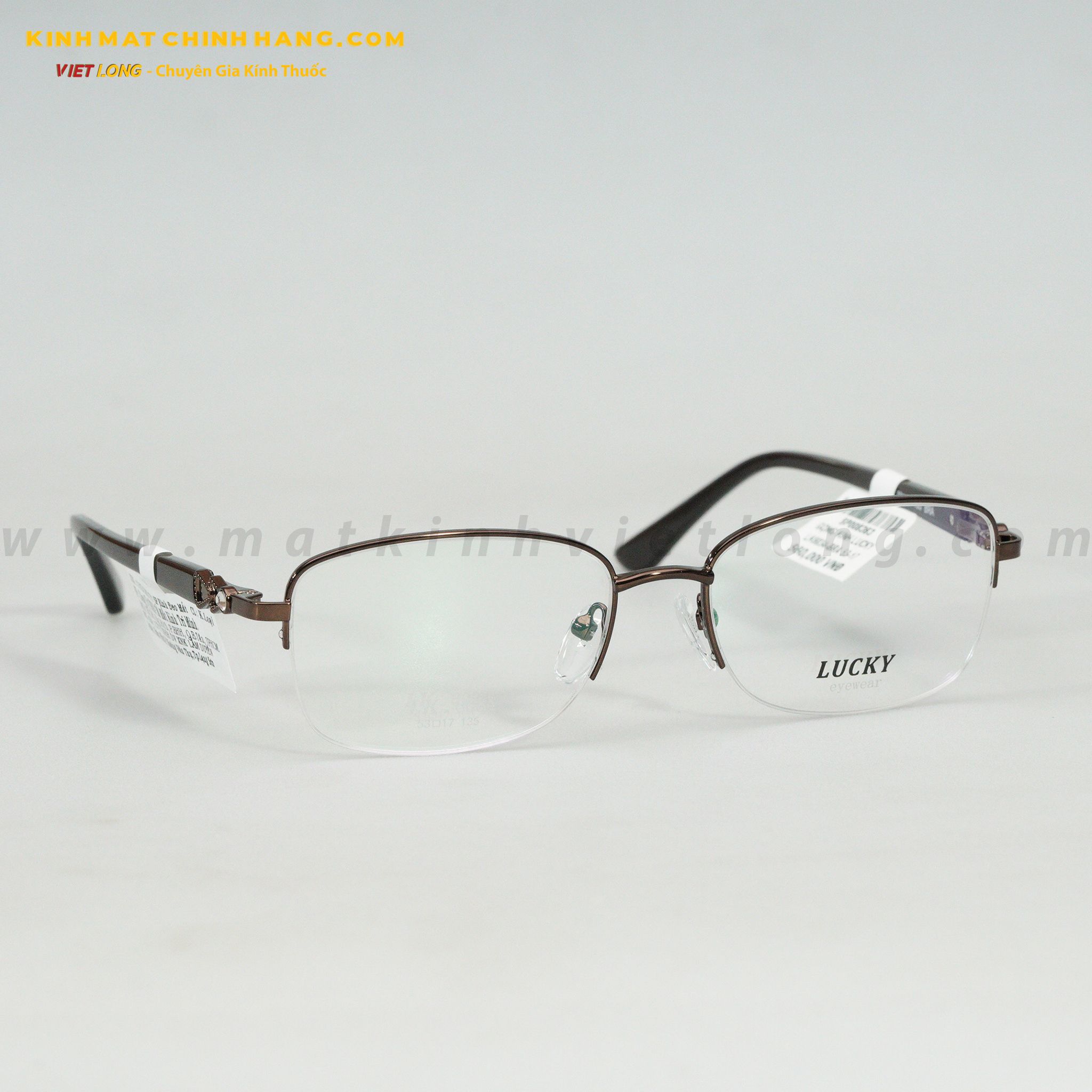 GỌNG KÍNH LUCKY LK6034-BRA 53-17