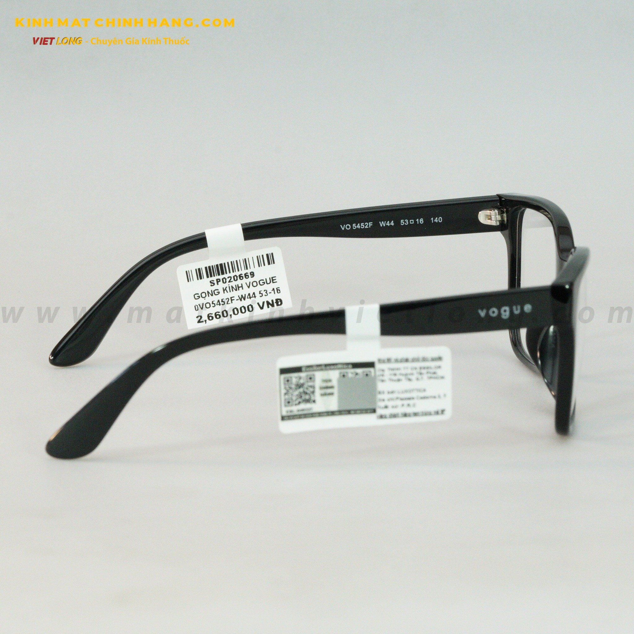 GỌNG KÍNH VOGUE 0VO5452F-W44 53-16