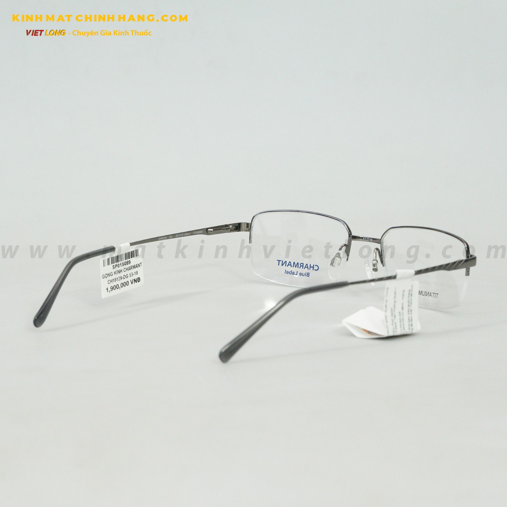 GỌNG KÍNH CHARMANT CH16129-DG 53-19