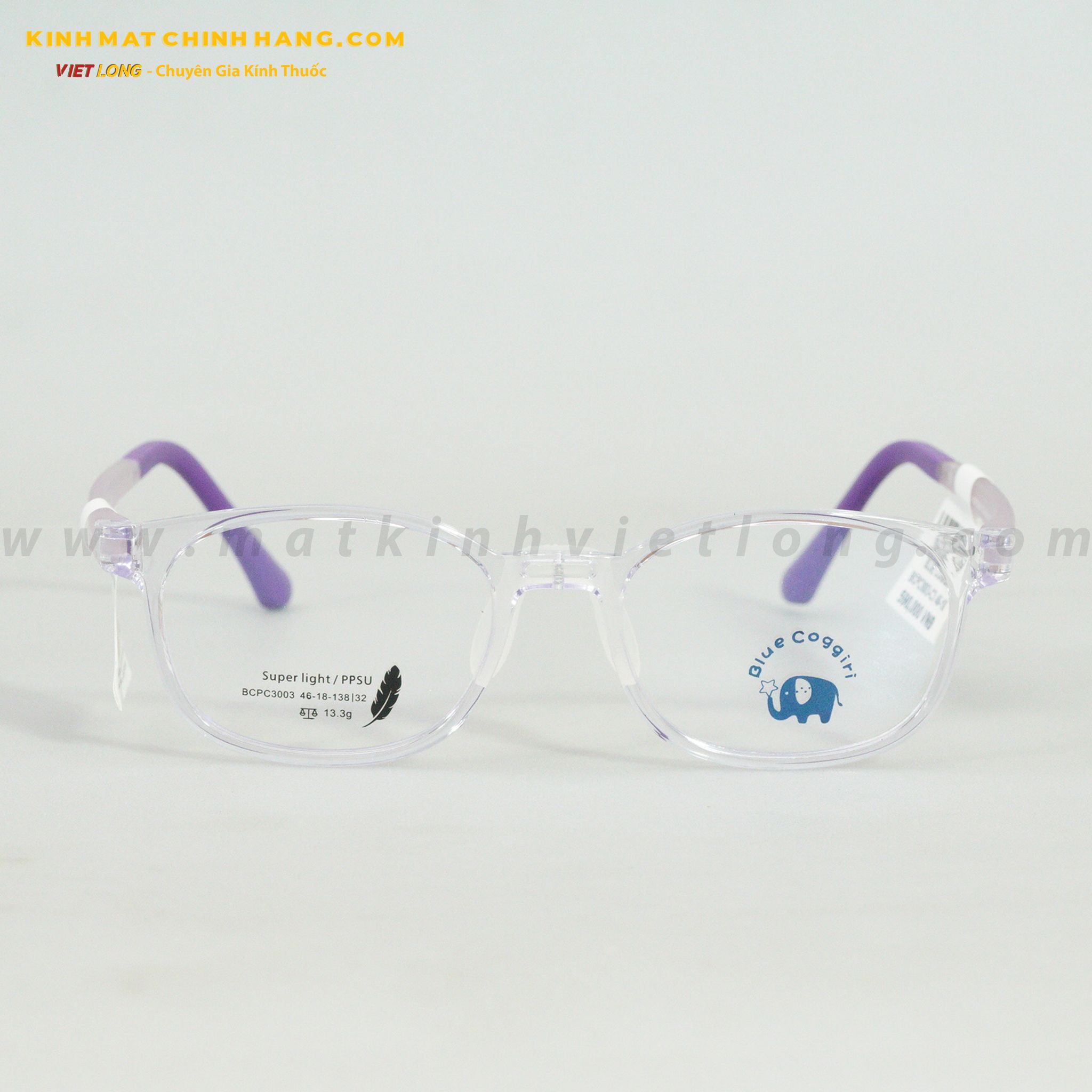 GỌNG KÍNH BLUE COGGIRI BCPC3003-C3 46-18