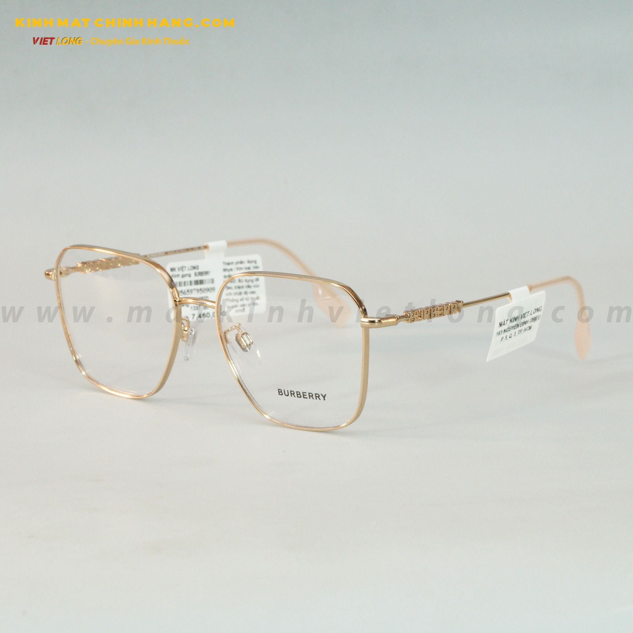 GỌNG KÍNH BURBERRY 0BE1382D-1337 55-17