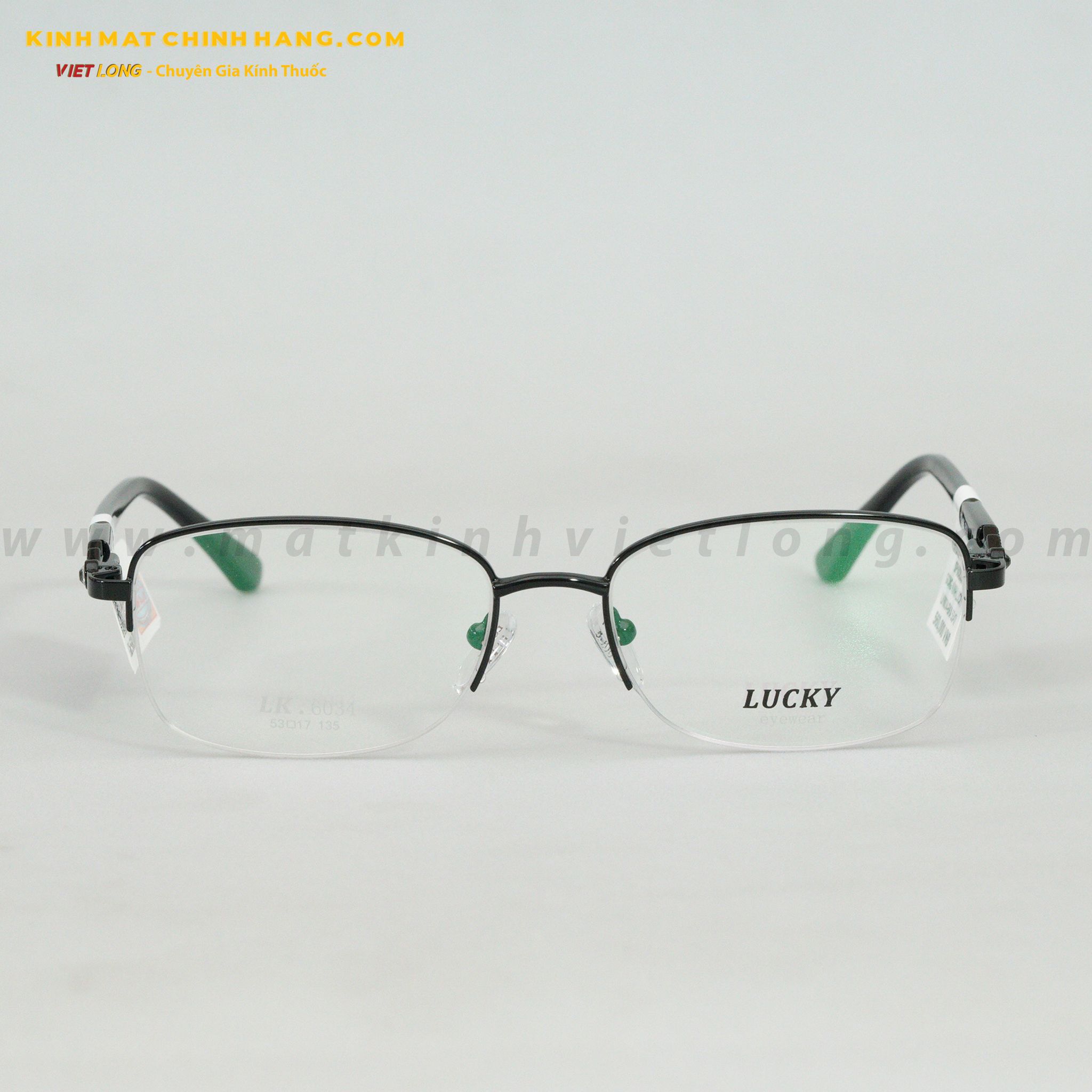 GỌNG KÍNH LUCKY LK6034-BKA 53-17