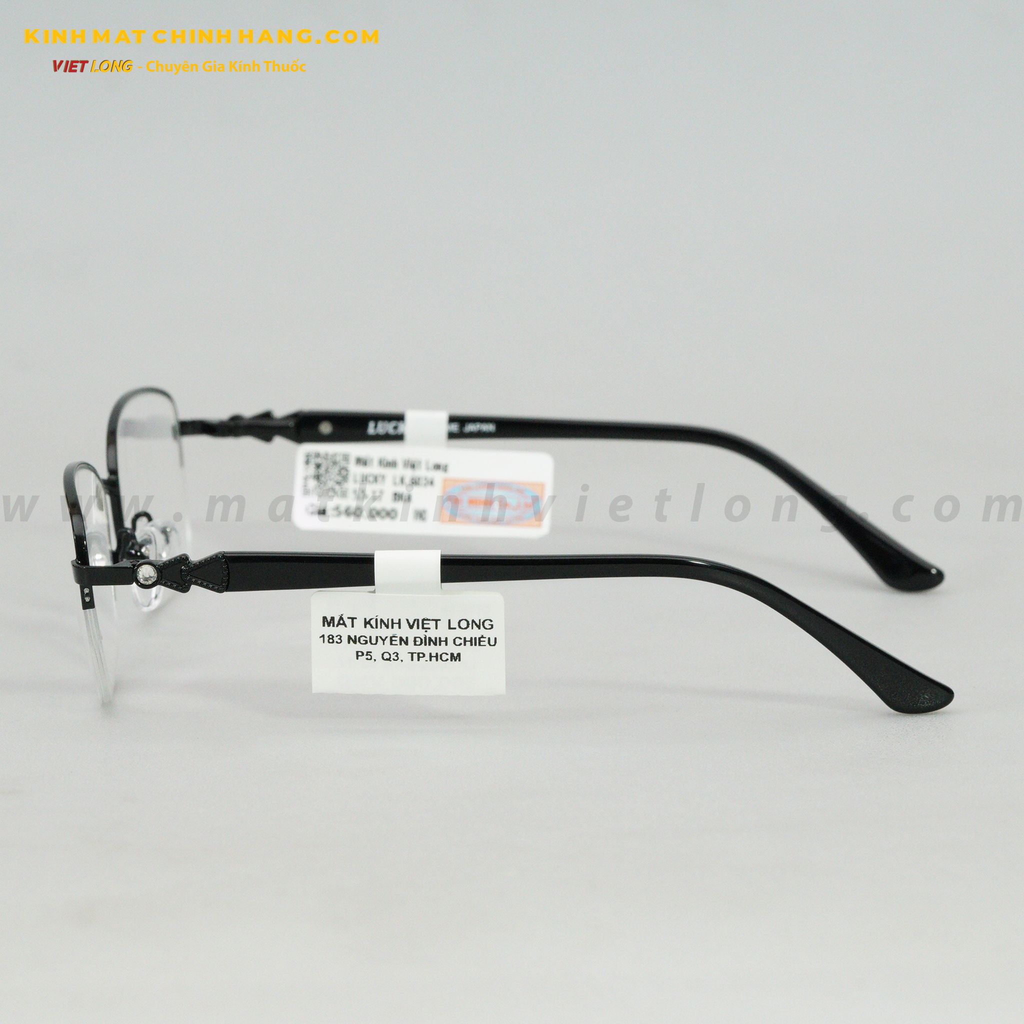 GỌNG KÍNH LUCKY LK6034-BKA 53-17