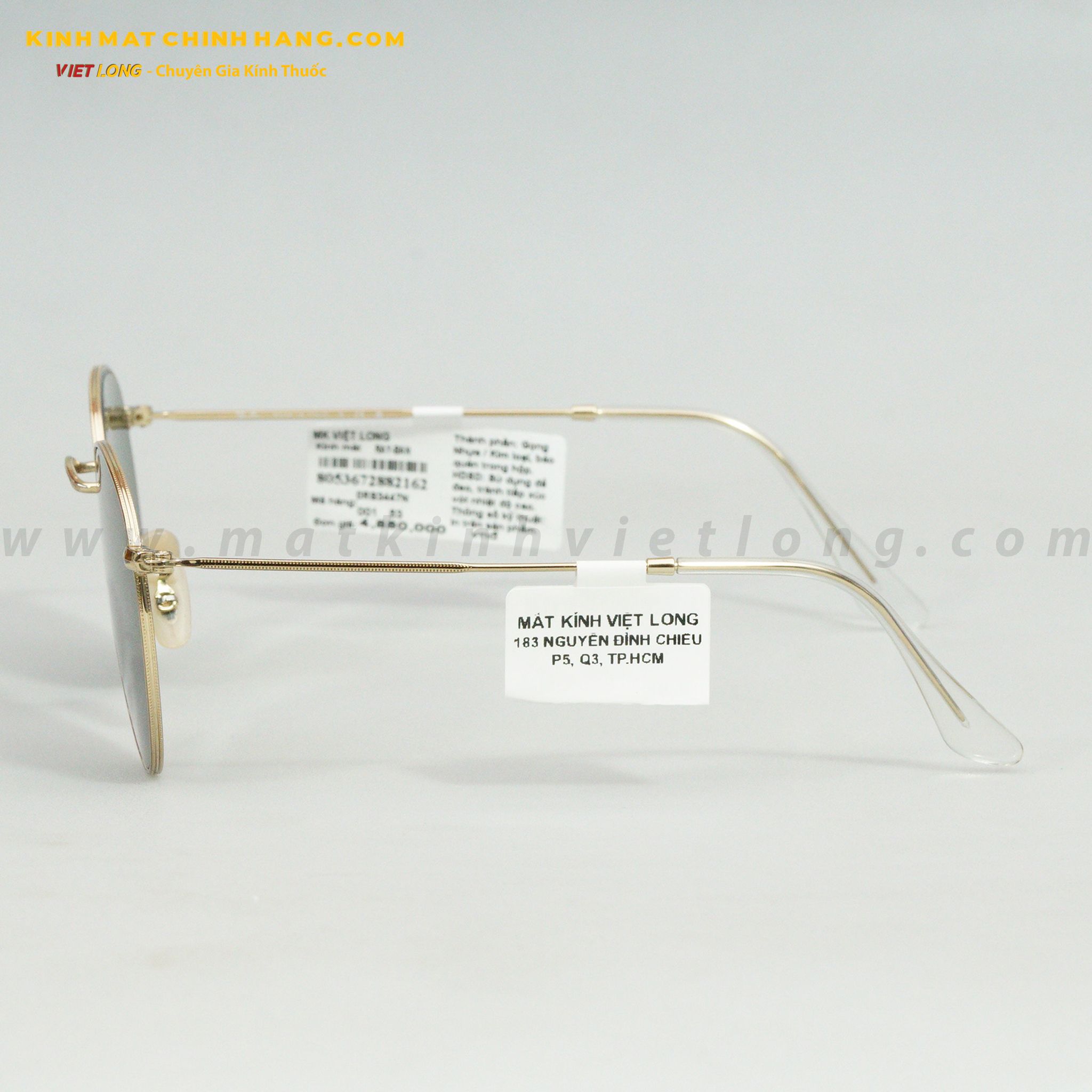 KÍNH MÁT RAYBAN 0RB3447N-001 53-21