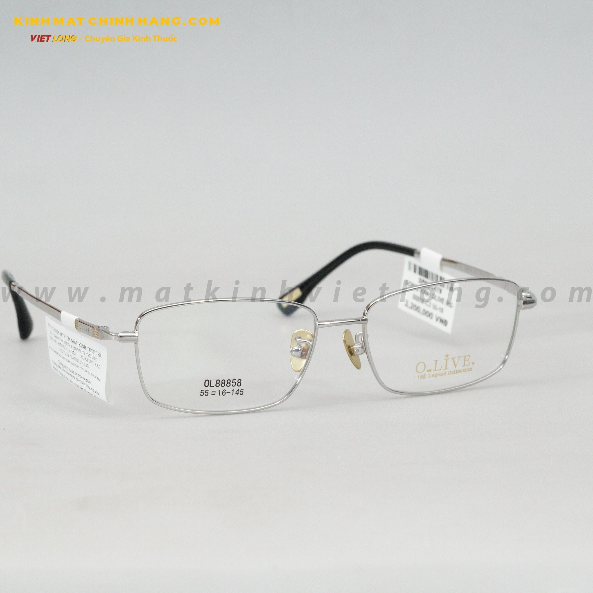 GỌNG KÍNH OLIVE MS-88858-C3 55-16