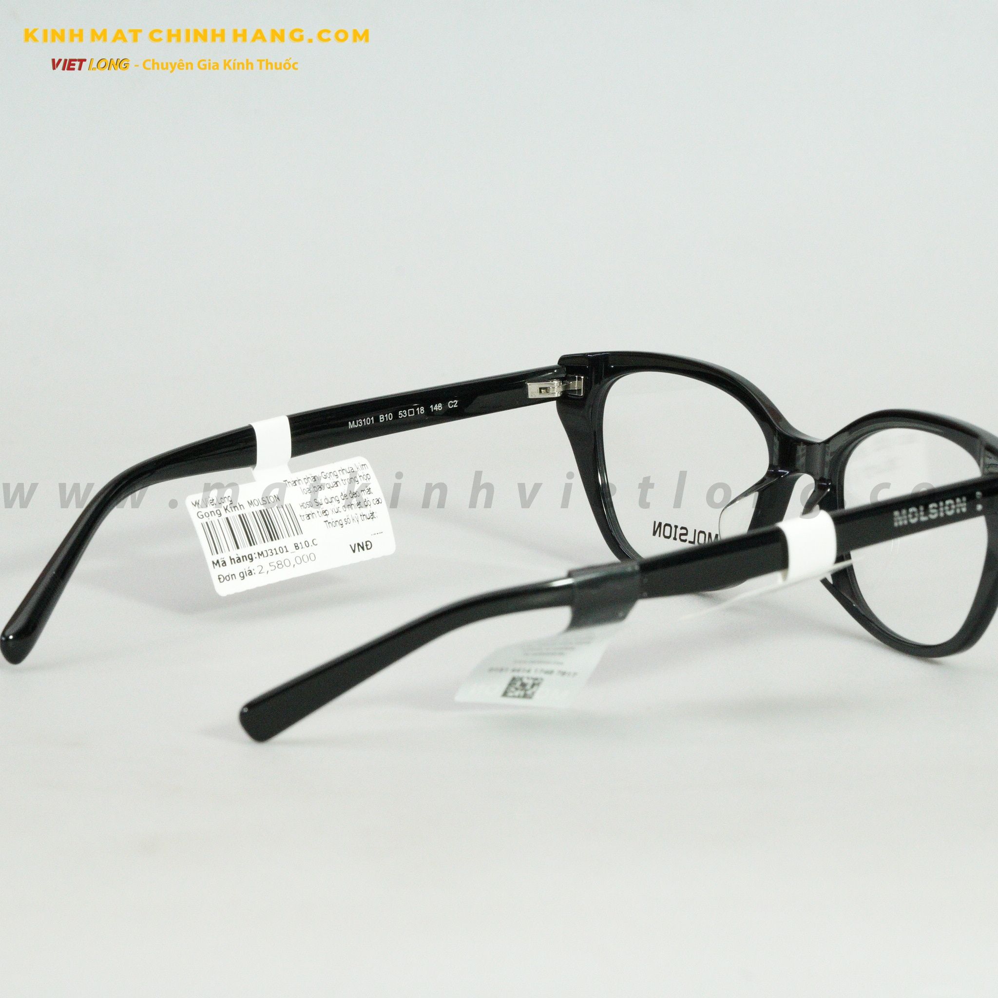 GỌNG KÍNH MOLSION MJ3101-B10 53-18