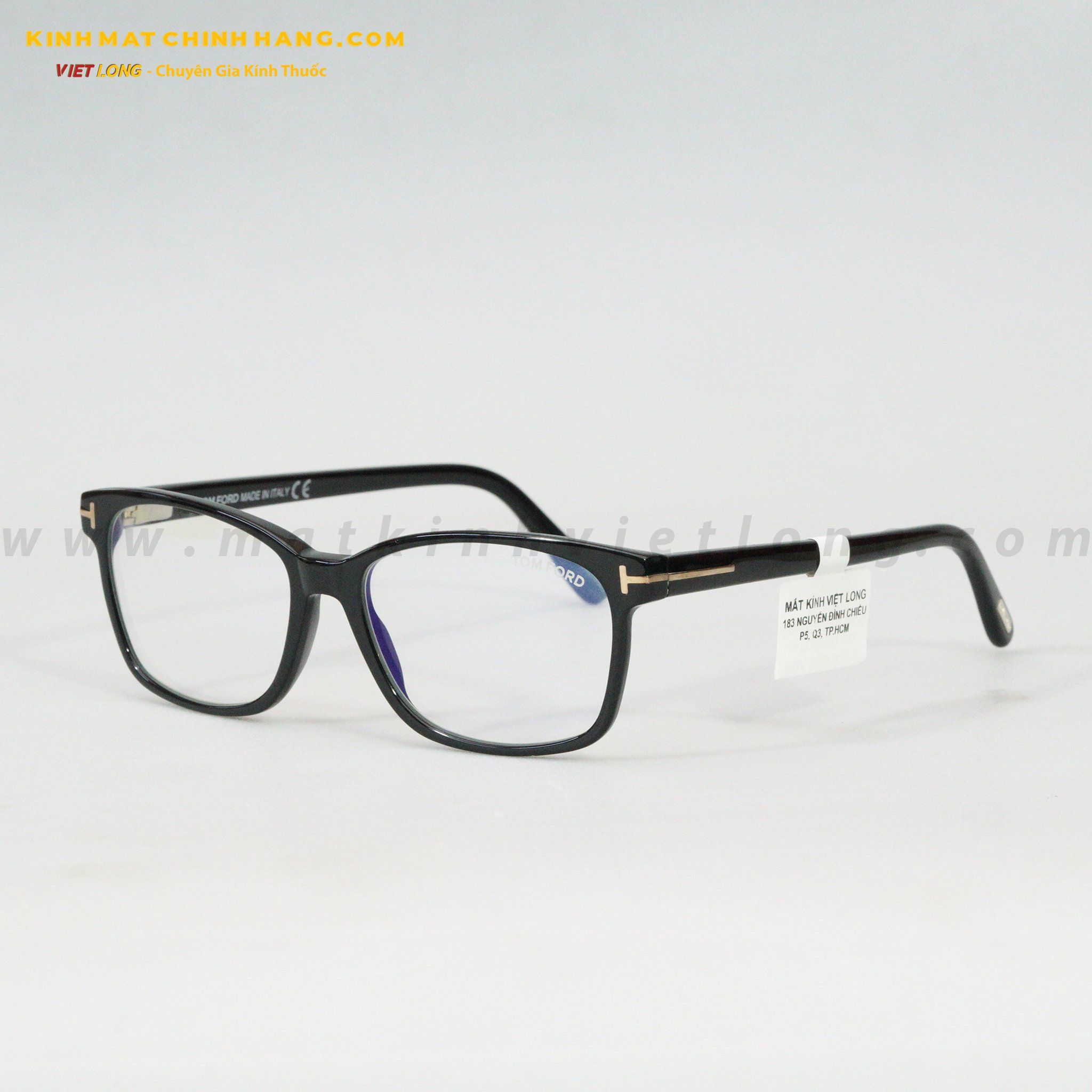 GỌNG KÍNH TOMFORD TF5713B-001 53-15
