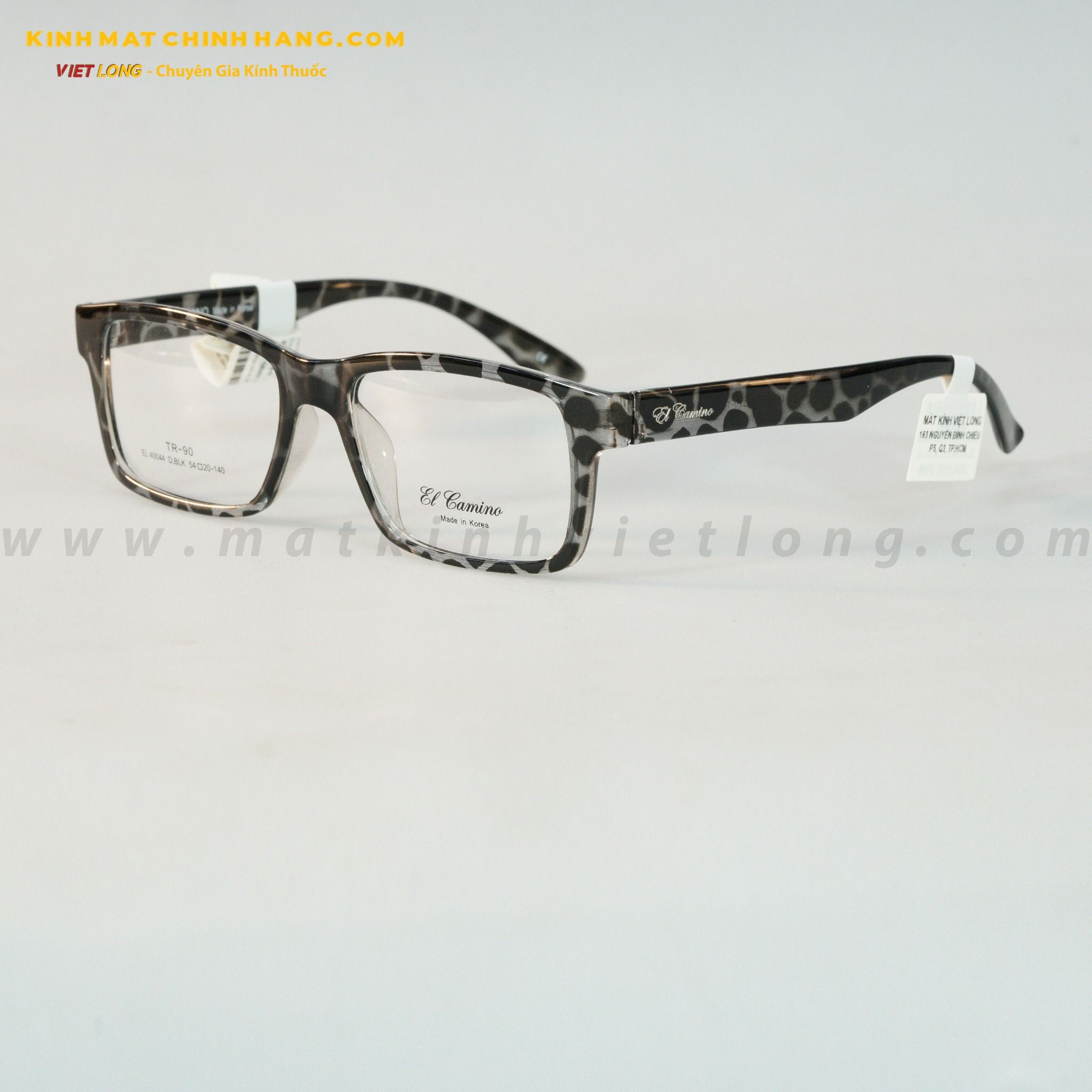 GỌNG KÍNH ELCAMINO EL40044-D.BLK 54-20