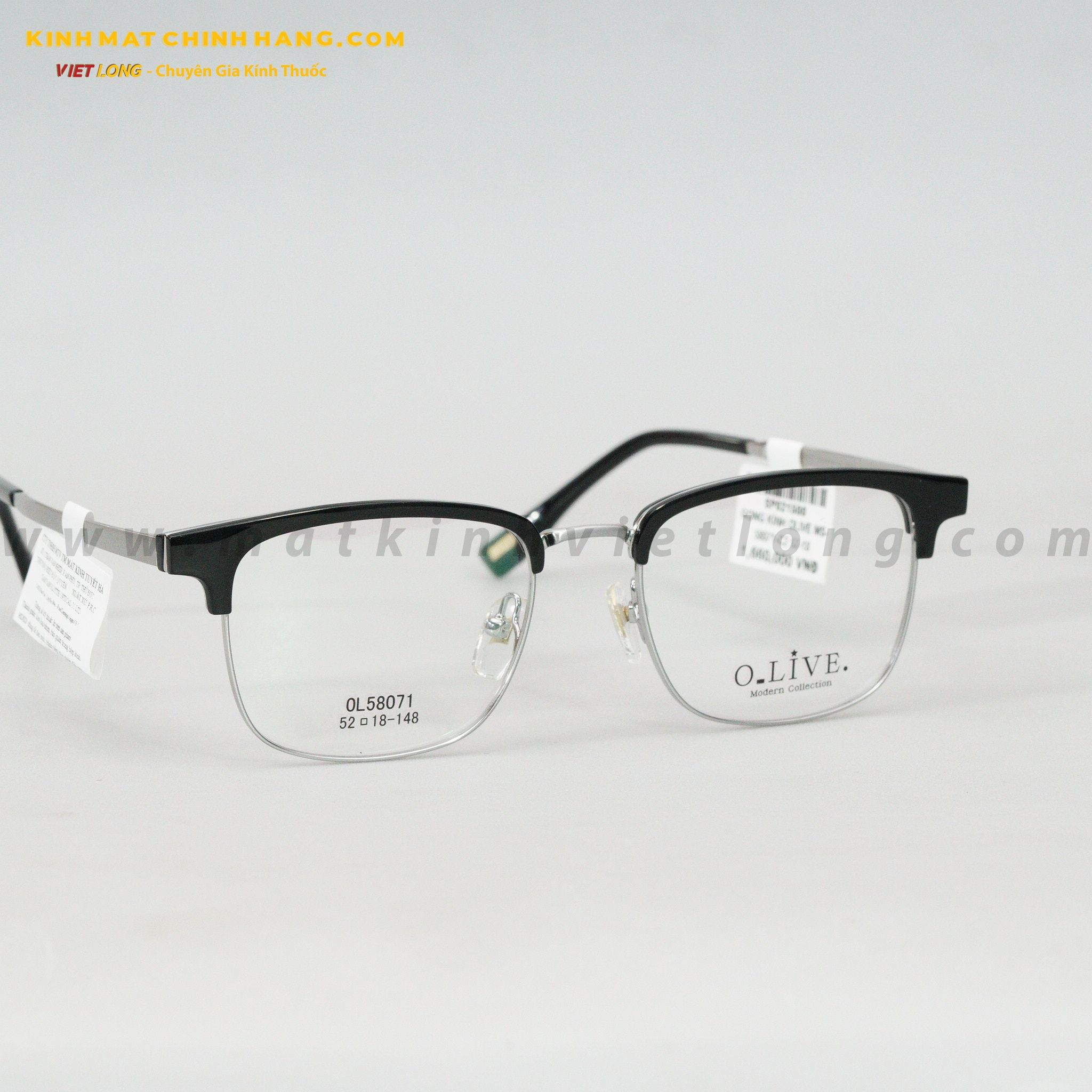 GỌNG KÍNH OLIVE MS-58071-C2 52-18