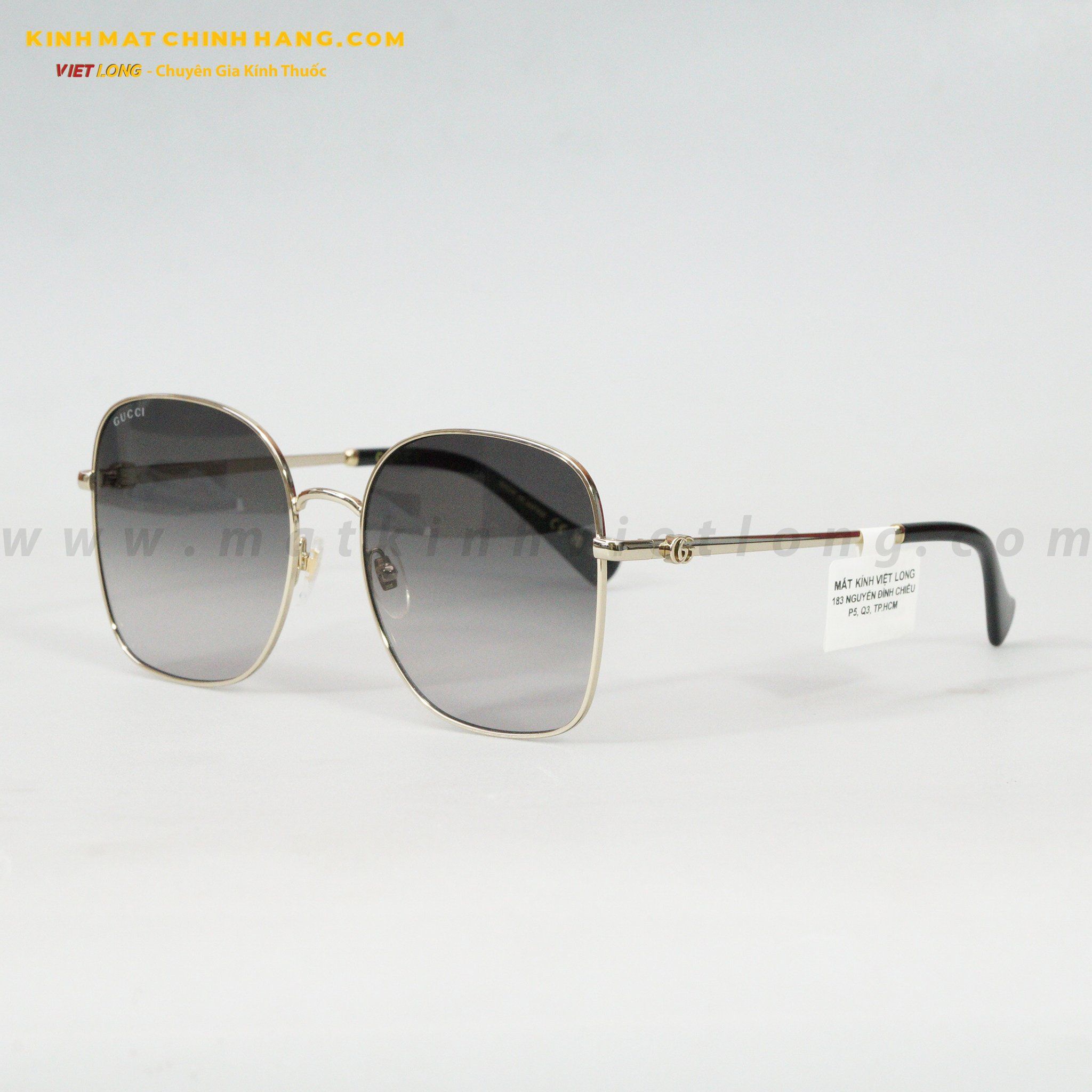 KÍNH MÁT GUCCI GG1143S-001 59-19