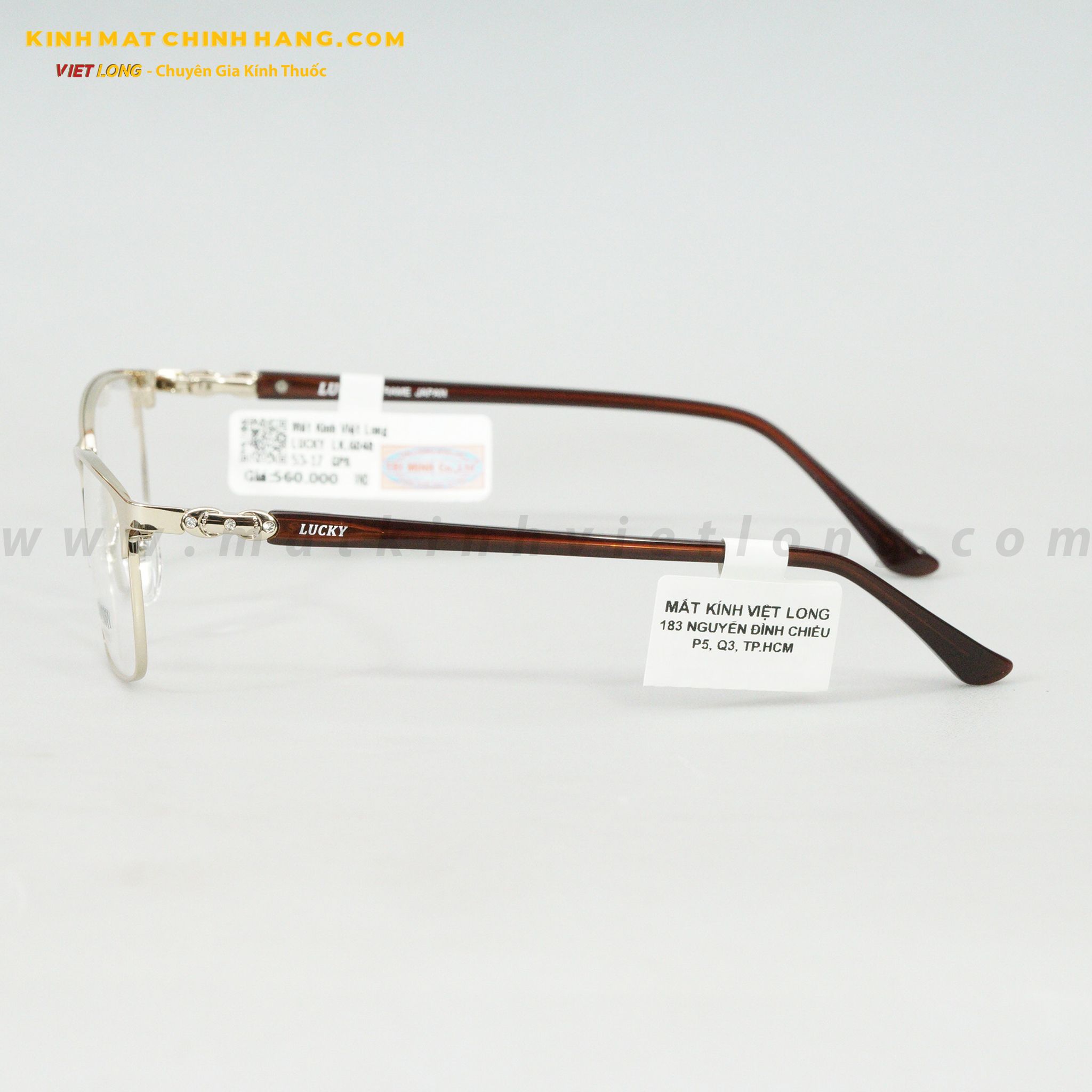 GỌNG KÍNH LUCKY LK6048-GPA 54-16