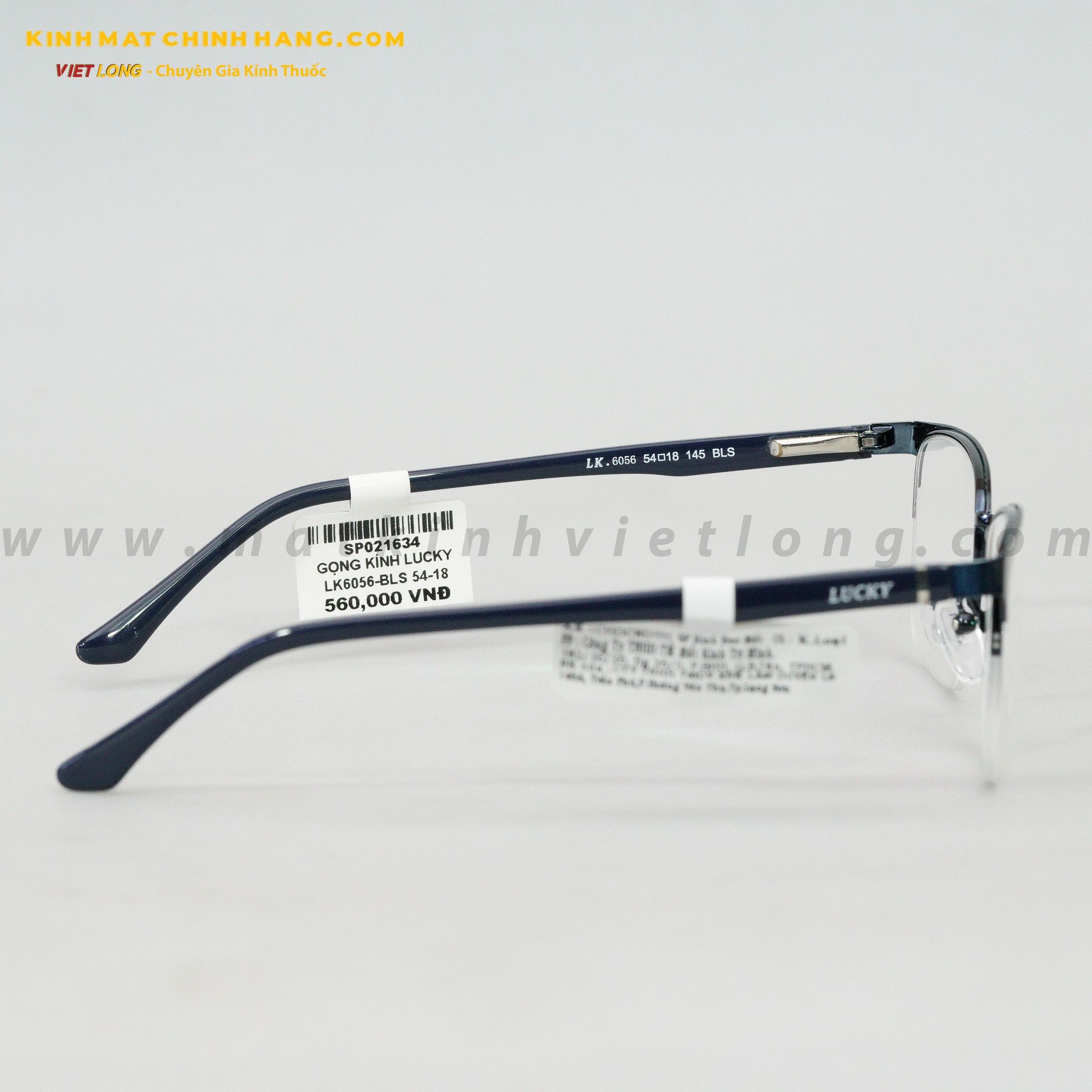 GỌNG KÍNH LUCKY LK6056-BLS 54-18