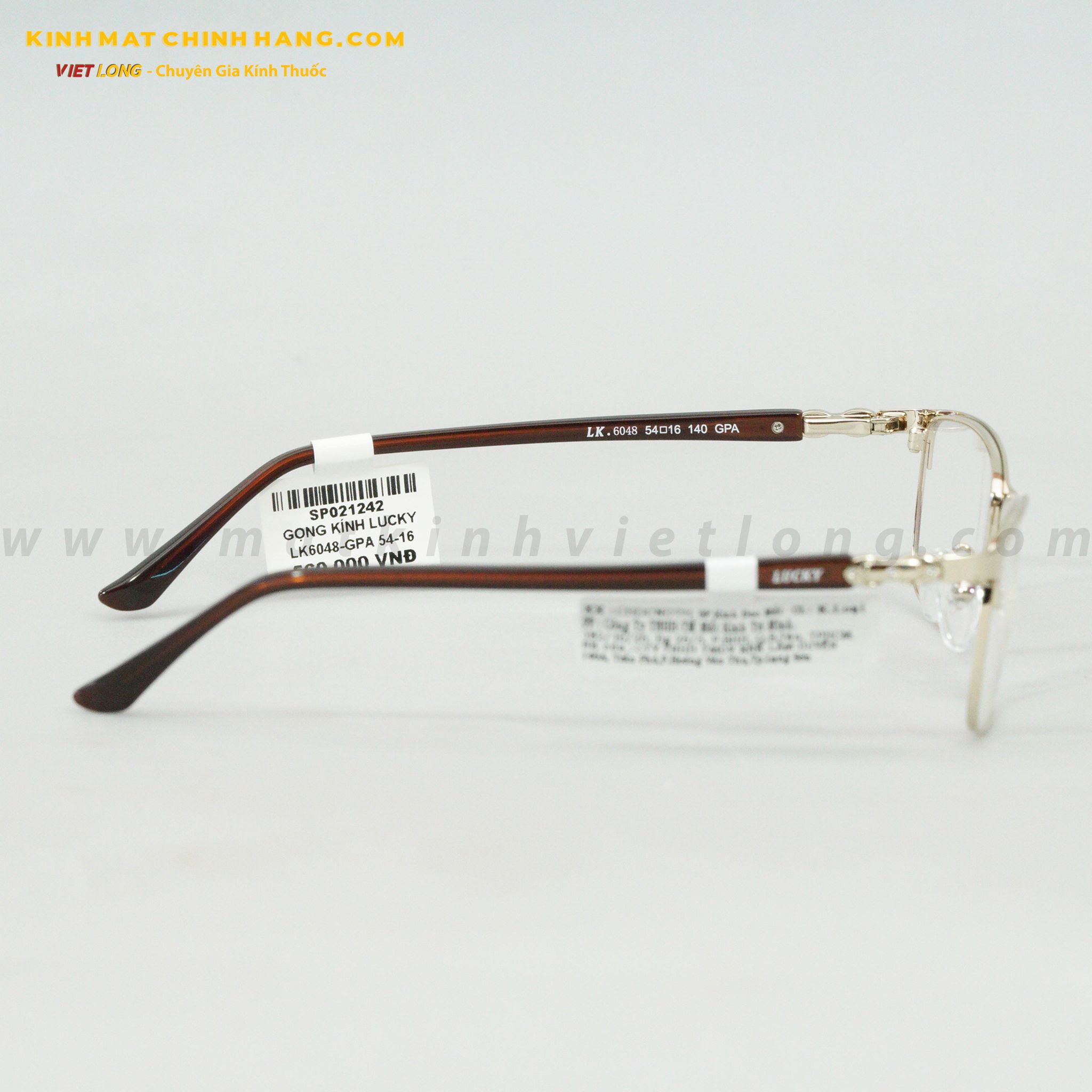 GỌNG KÍNH LUCKY LK6048-GPA 54-16