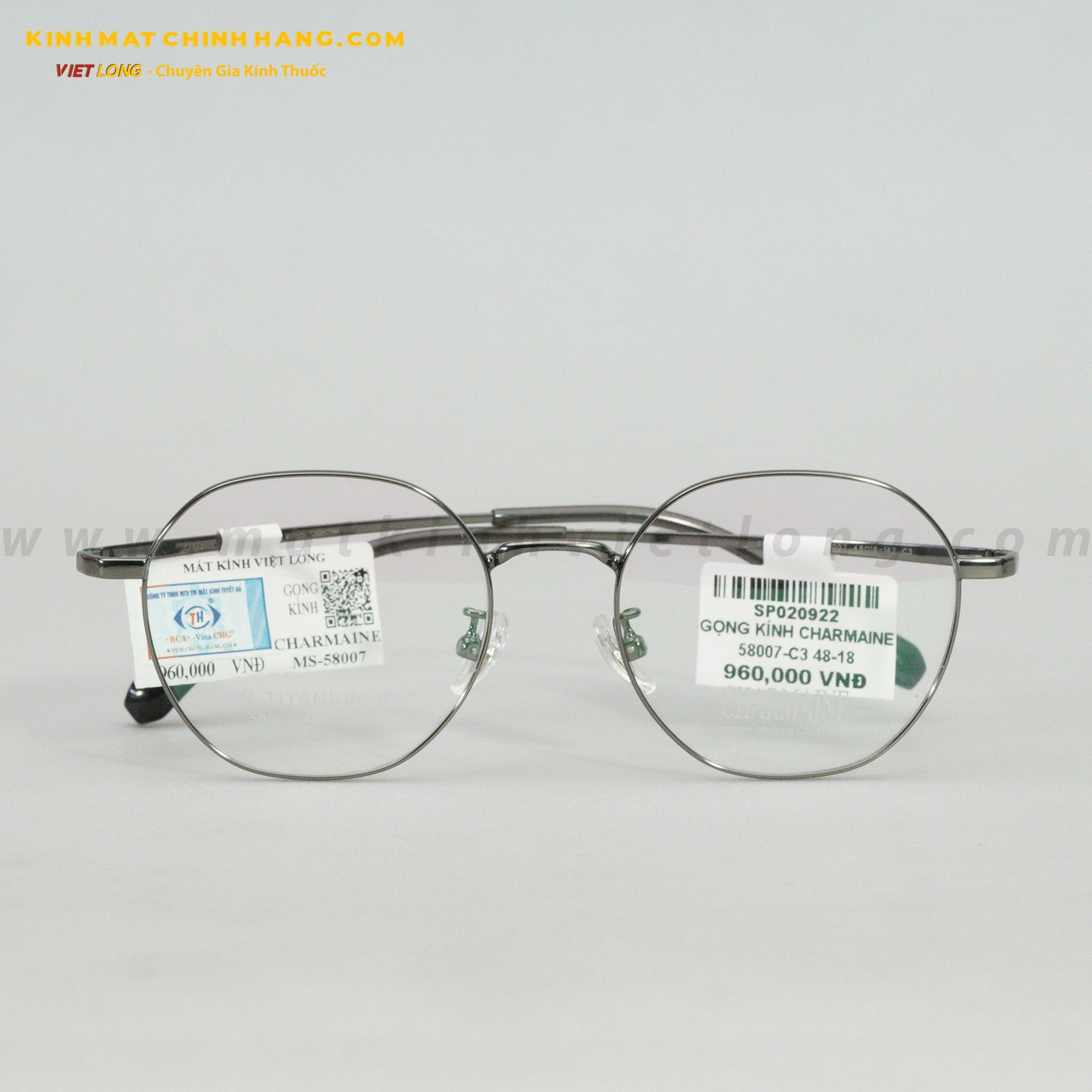 GỌNG KÍNH CHARMAINE 58007-C3 48-18