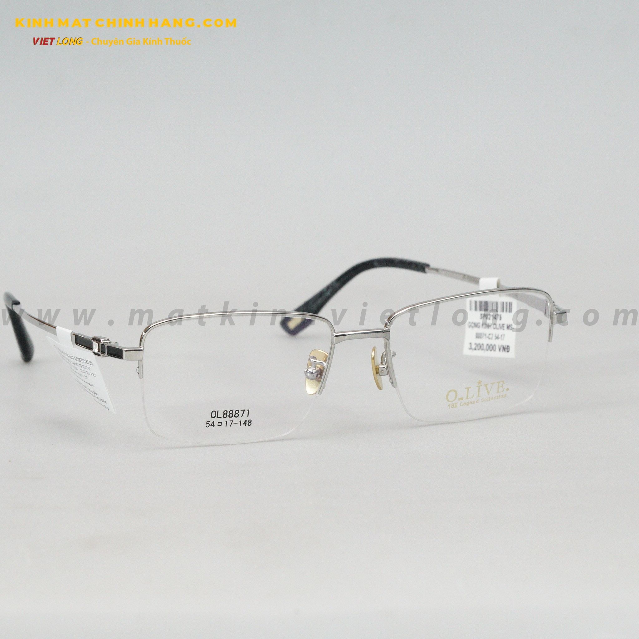 GỌNG KÍNH OLIVE MS-88871-C2 54-17