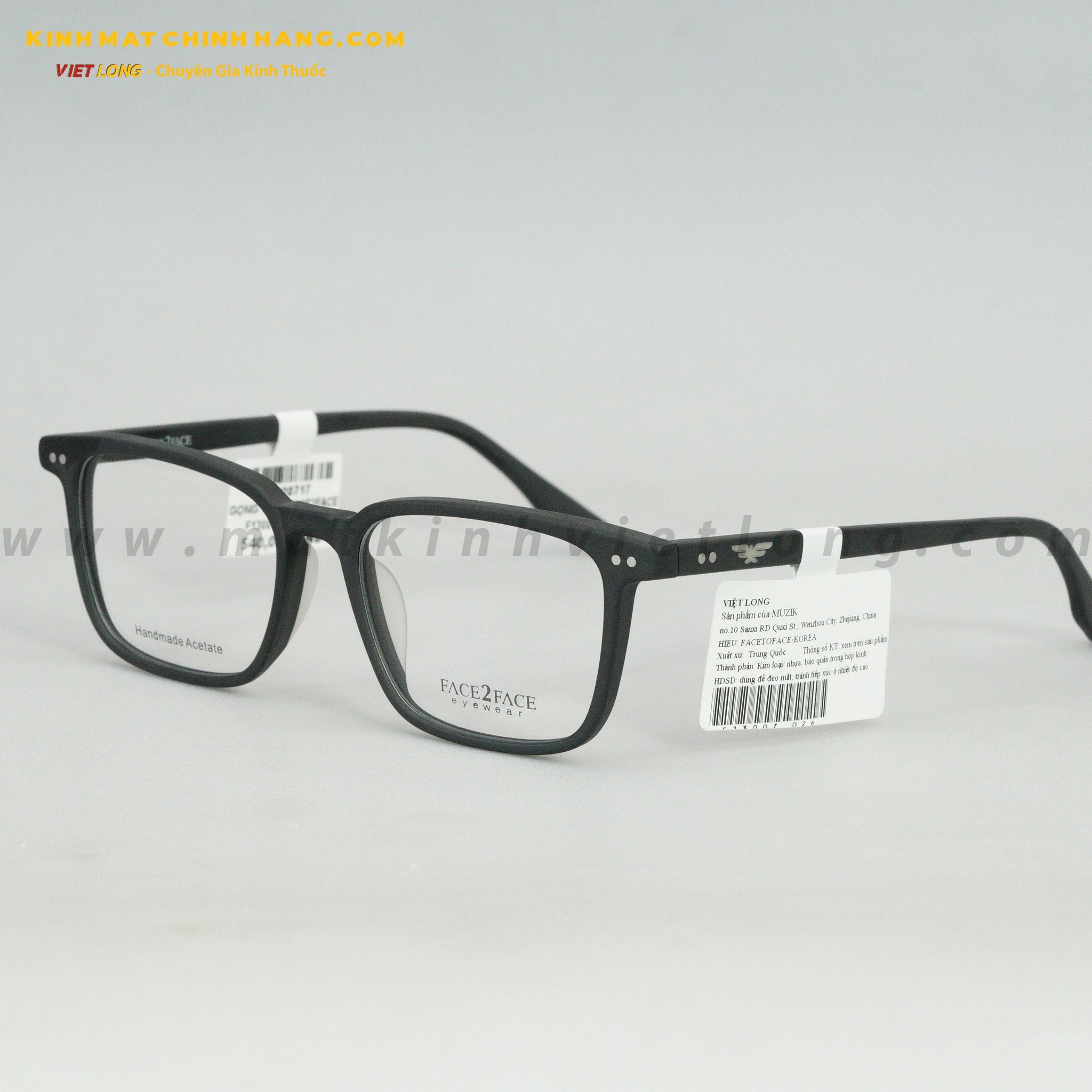 GỌNG KÍNH FACE2FACE F13007-026 53-18