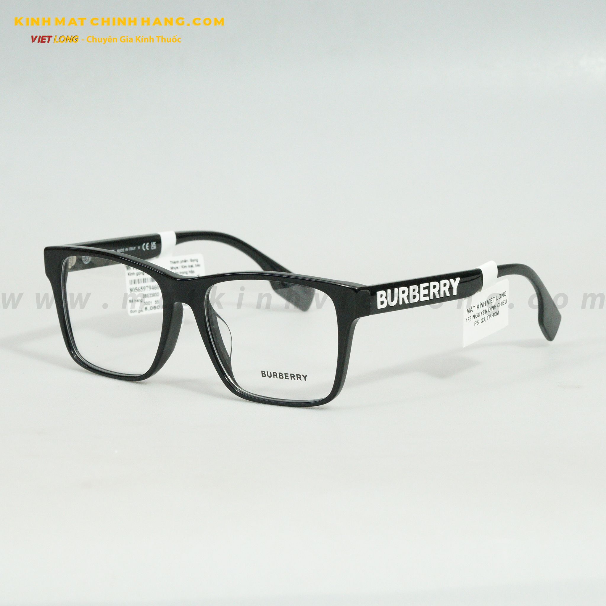 GỌNG KÍNH BURBERRY 0BE2393D-3001 55-17