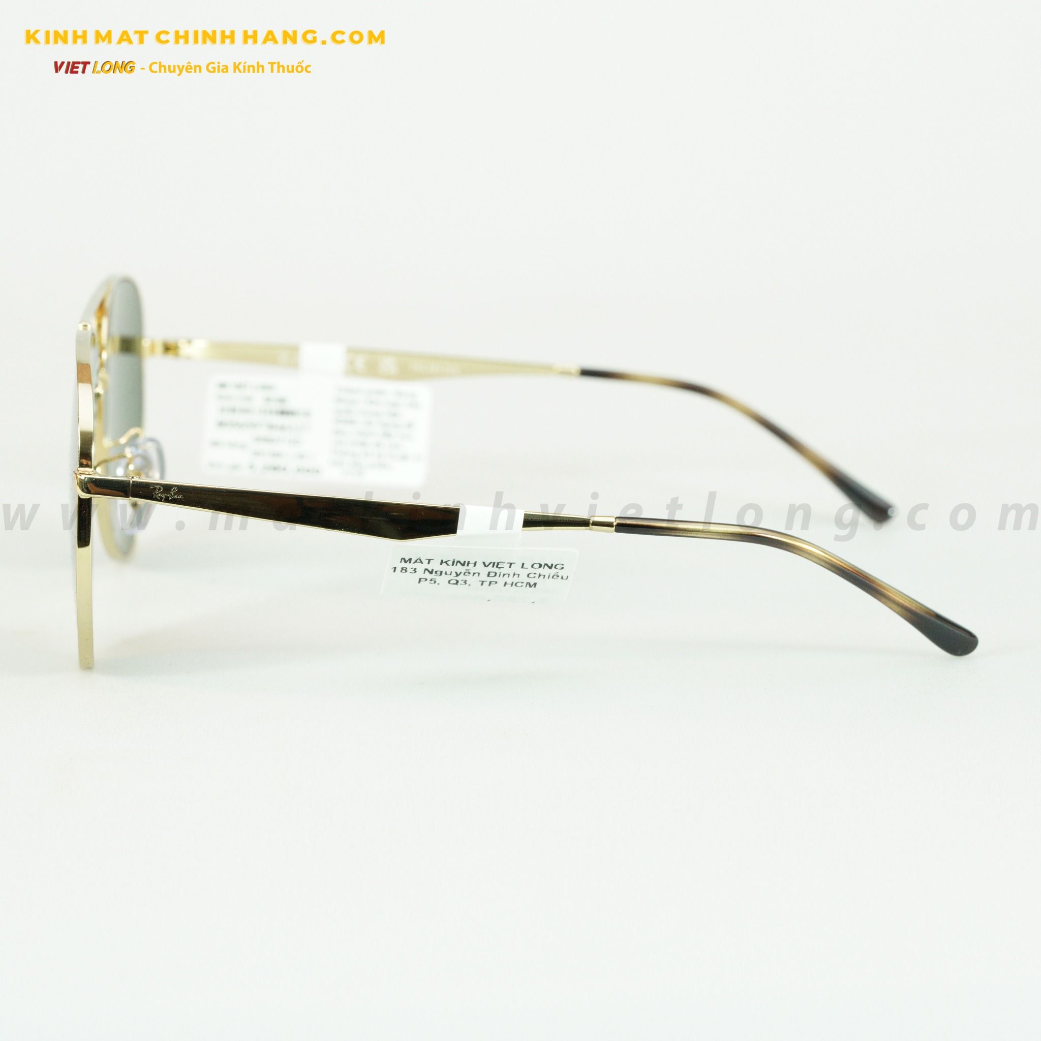 KÍNH MÁT RAYBAN 0RB3712D-001/9A 62-14