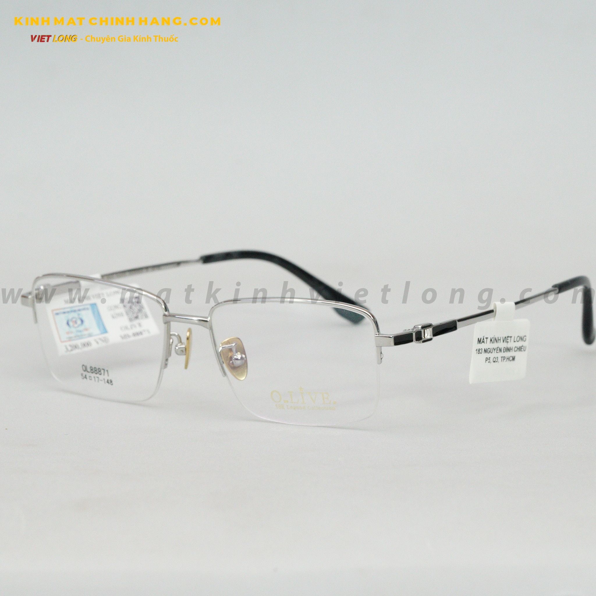 GỌNG KÍNH OLIVE MS-88871-C2 54-17