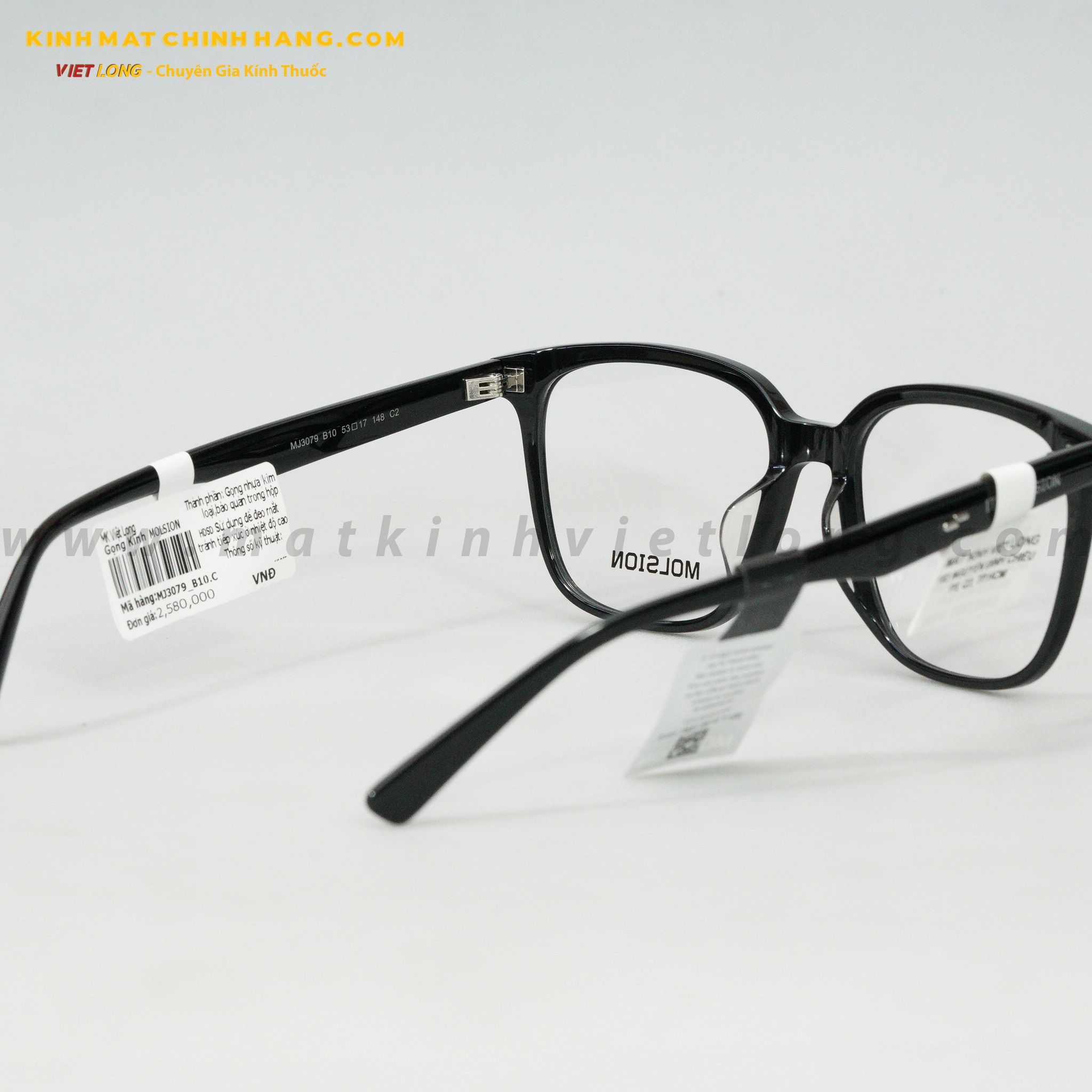 GỌNG KÍNH MOLSION MJ3079-B10 53-17