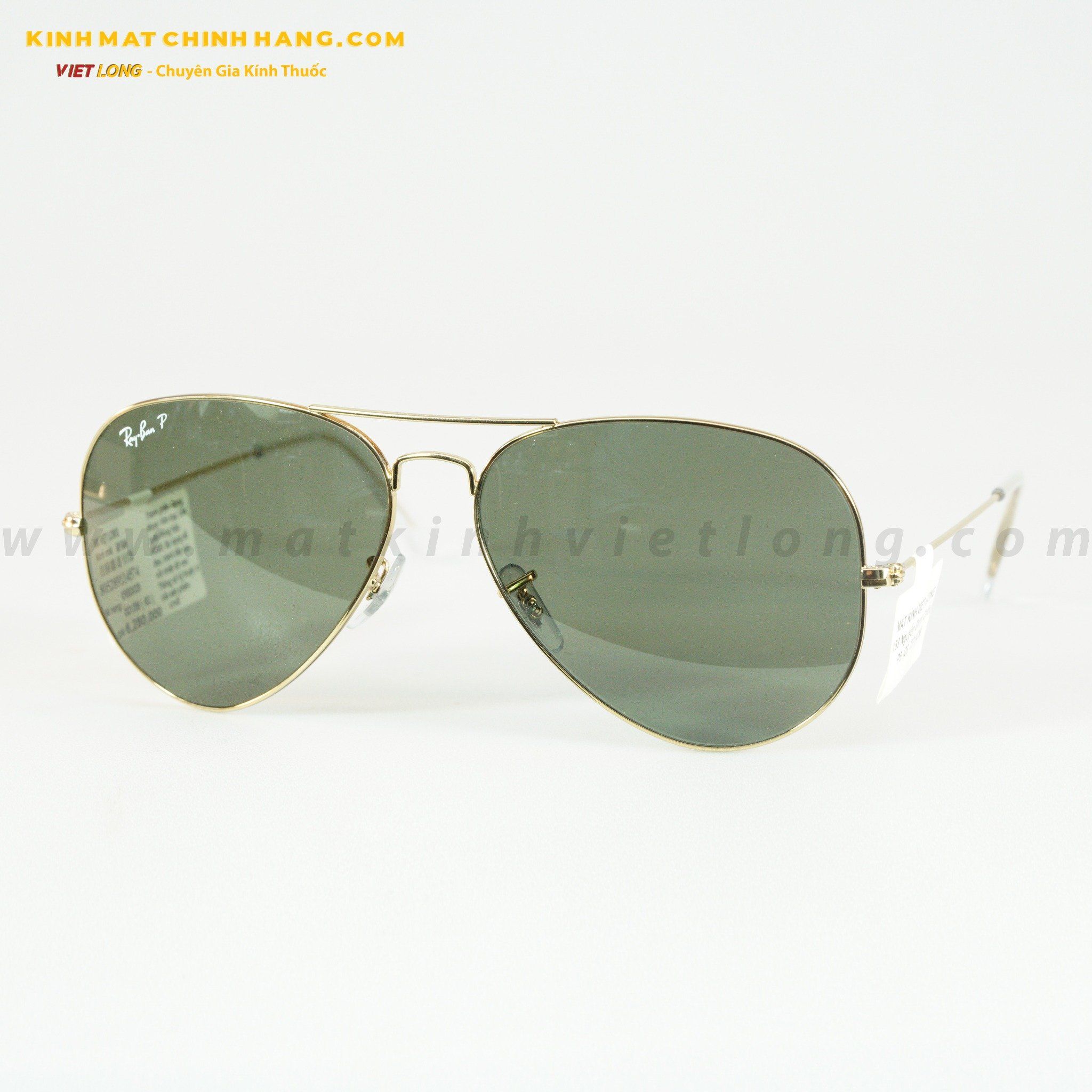 KÍNH MÁT RAYBAN 0RB3025-001/58 62-14
