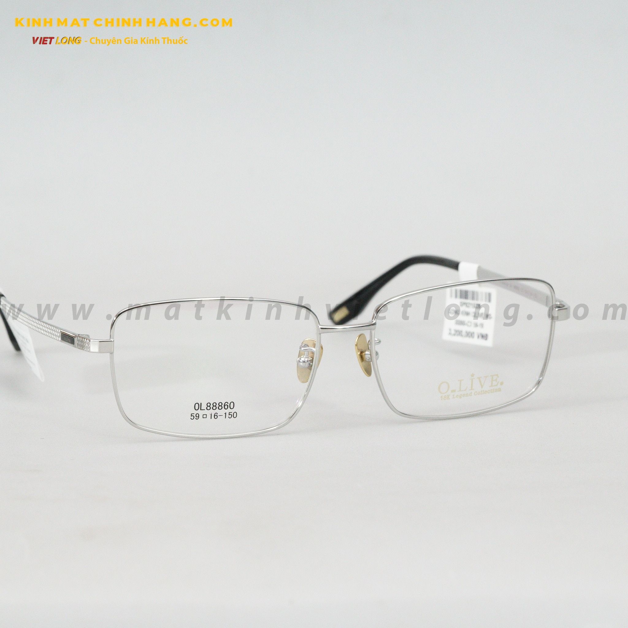GỌNG KÍNH OLIVE MS-88860-C3 59-16