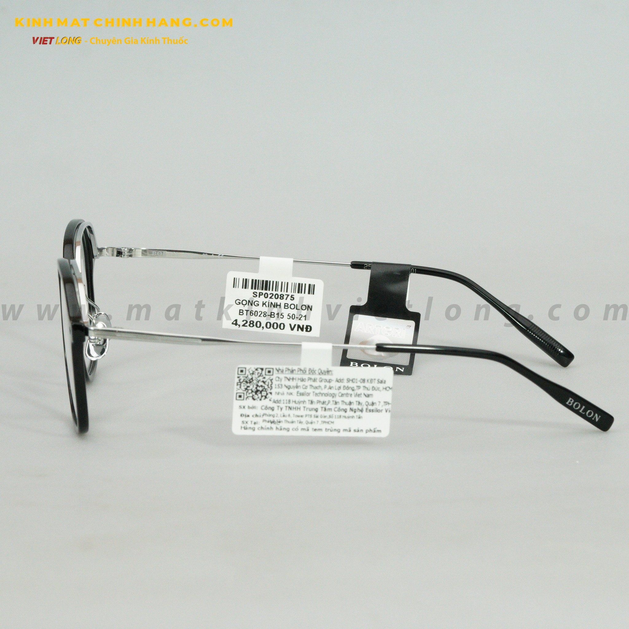 GỌNG KÍNH BOLON BT6028-B15 50-21