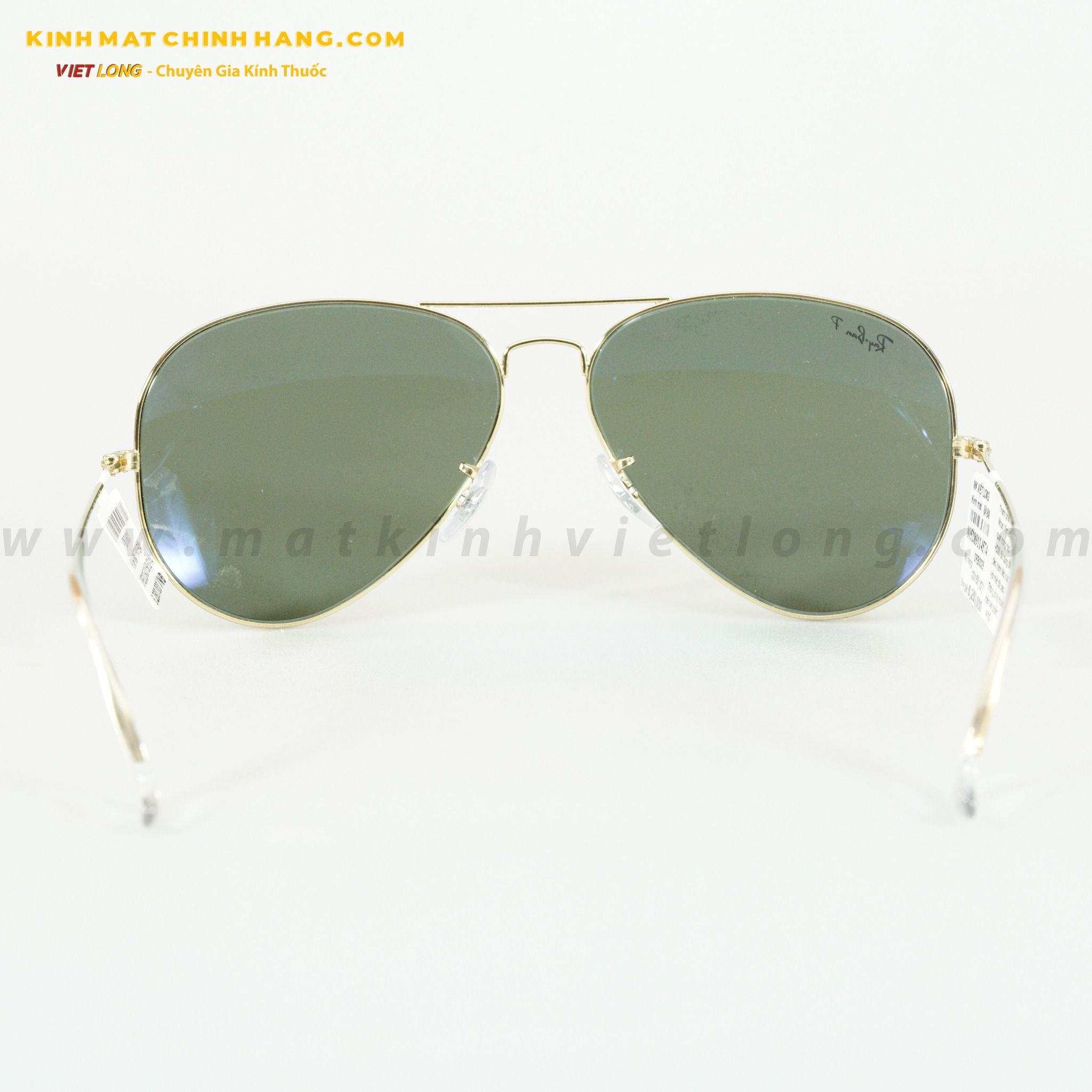 KÍNH MÁT RAYBAN 0RB3025-001/58 62-14